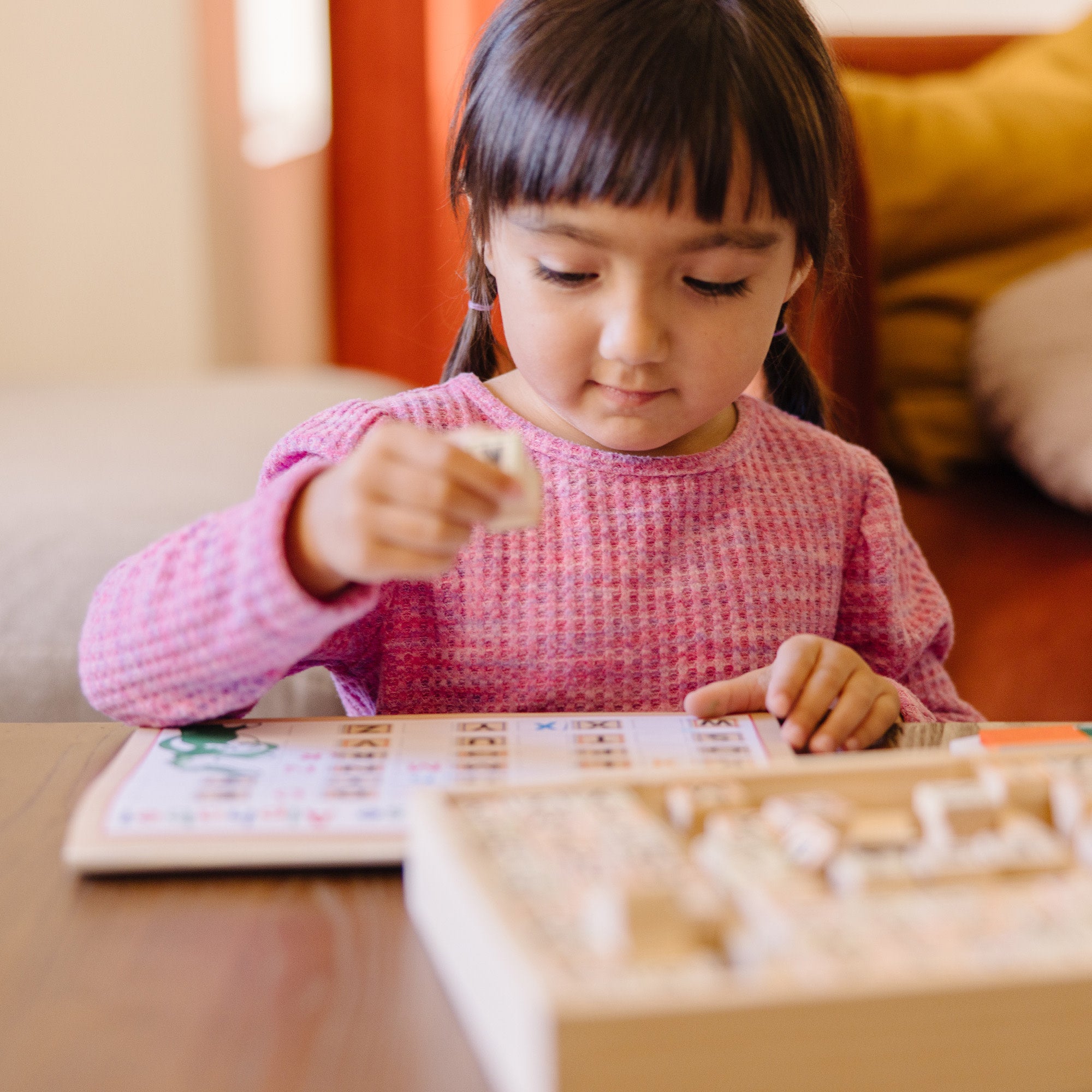 Deluxe Wooden Stamp Set - ABCs 123s - Image 6