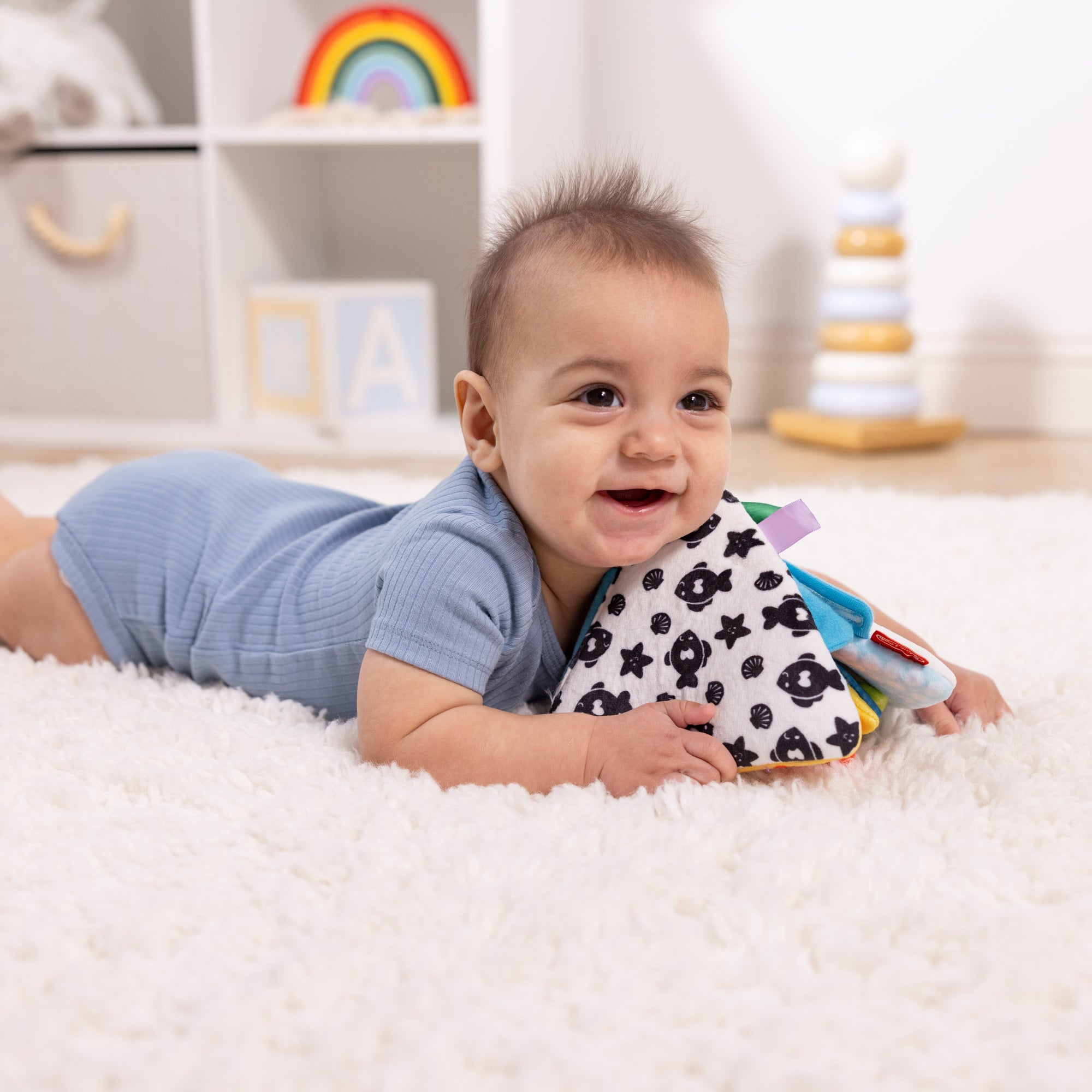 Ocean Tummy Time Triangle Baby Toy - Image 8