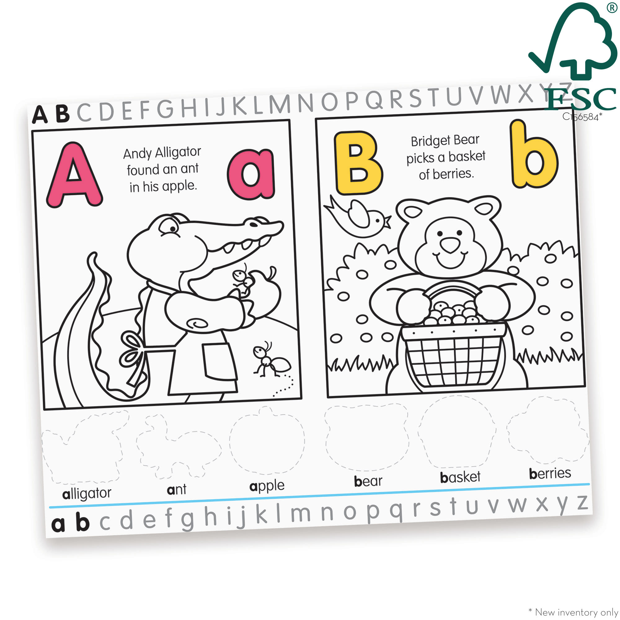 Alphabet Activity Sticker Pad - Image 3