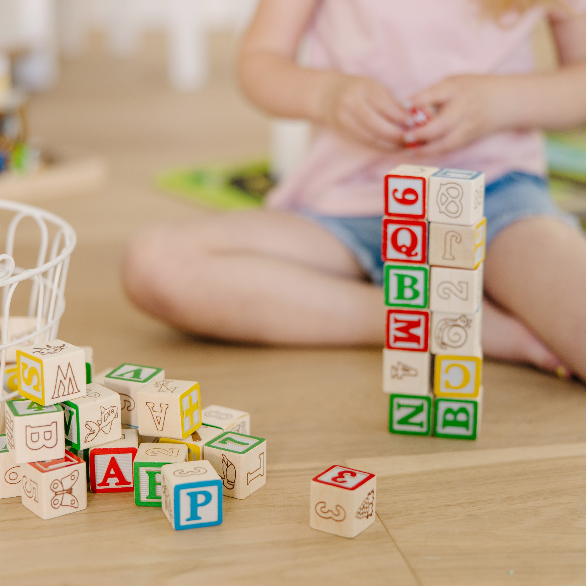 Wooden ABC/123 Blocks - Image 6