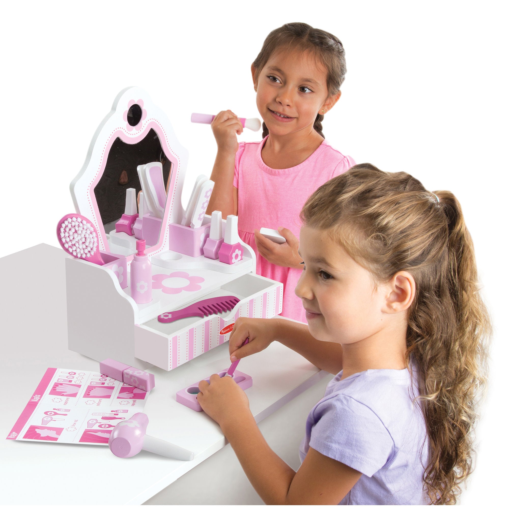 Wooden Beauty Salon Play Set - Image 8