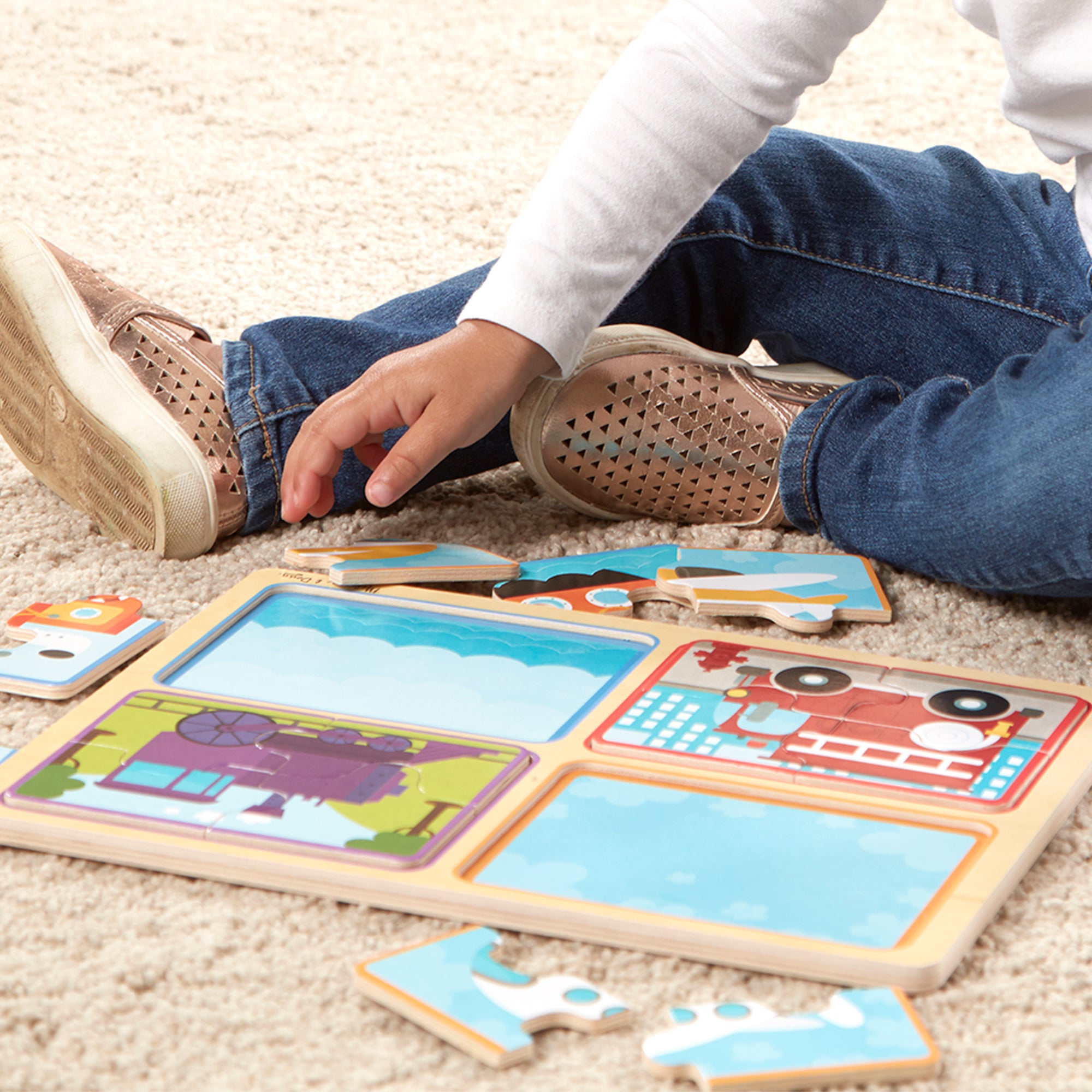 Natural Play Wooden Puzzle: Ready. Set. Go - Image 10