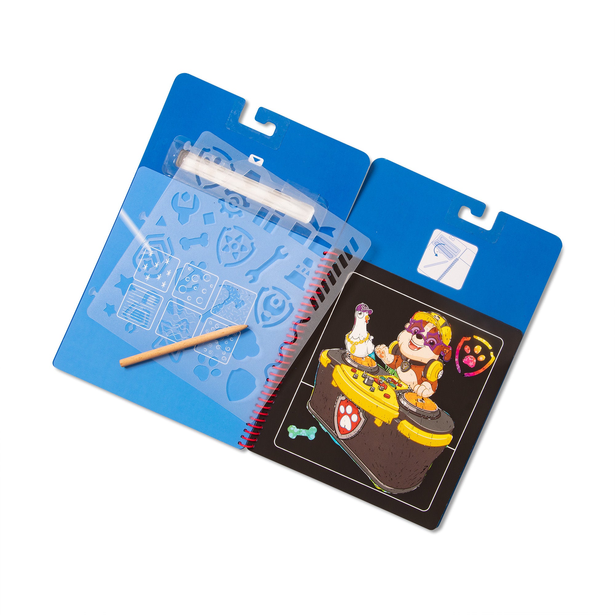 PAW Patrol Scratch Art Pad - Chase - Image 4