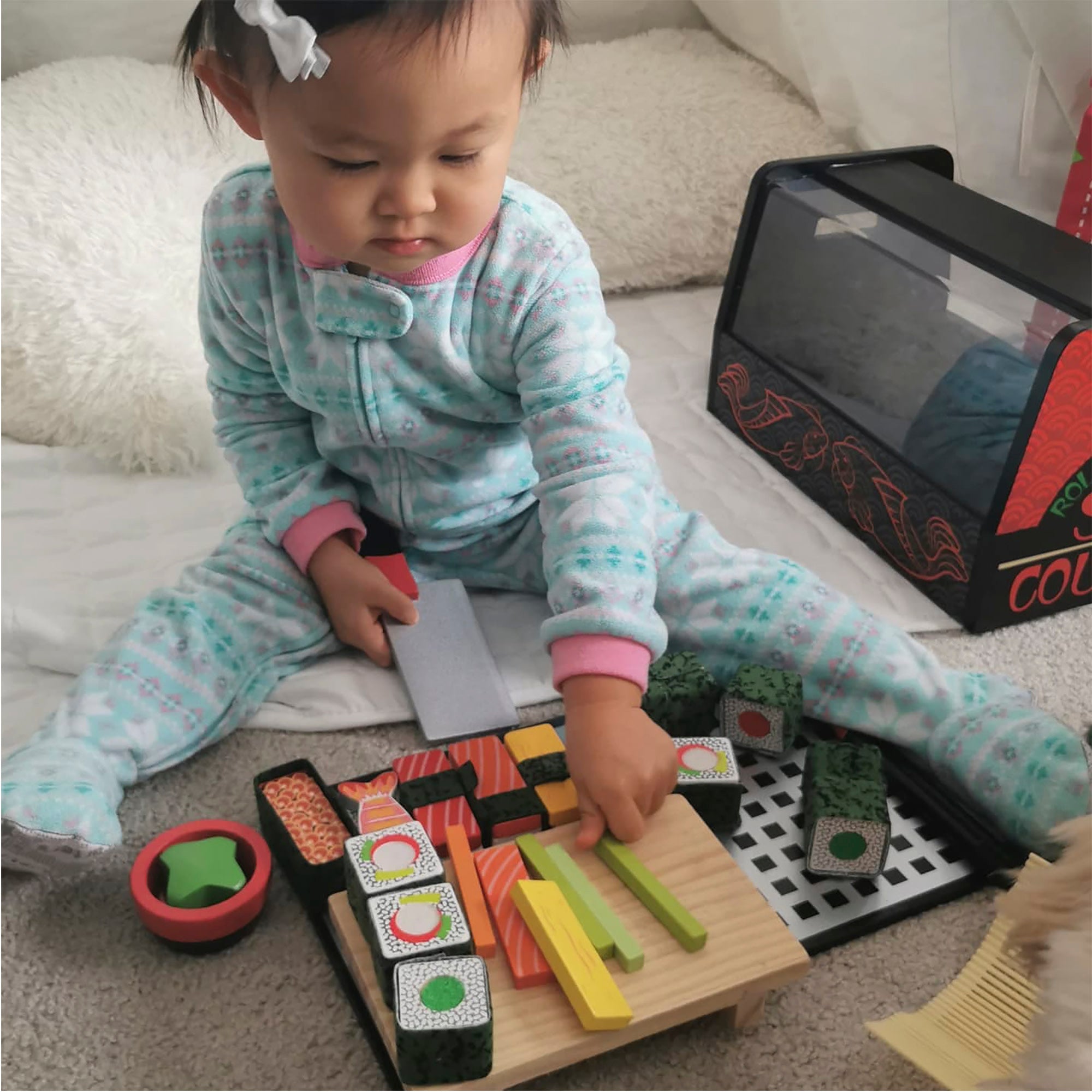 Wooden Sushi Slicing Play Set - Image 2