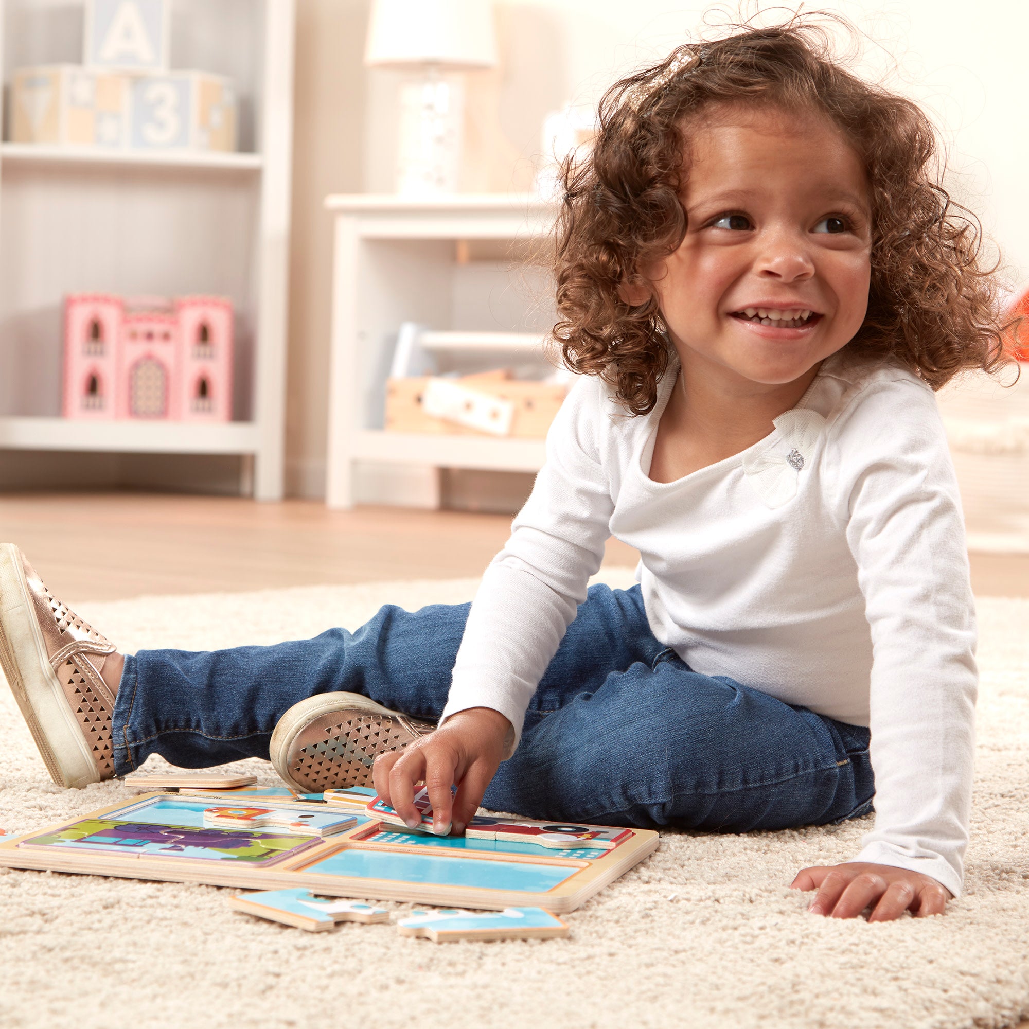 Natural Play Wooden Puzzle: Ready. Set. Go - Image 5