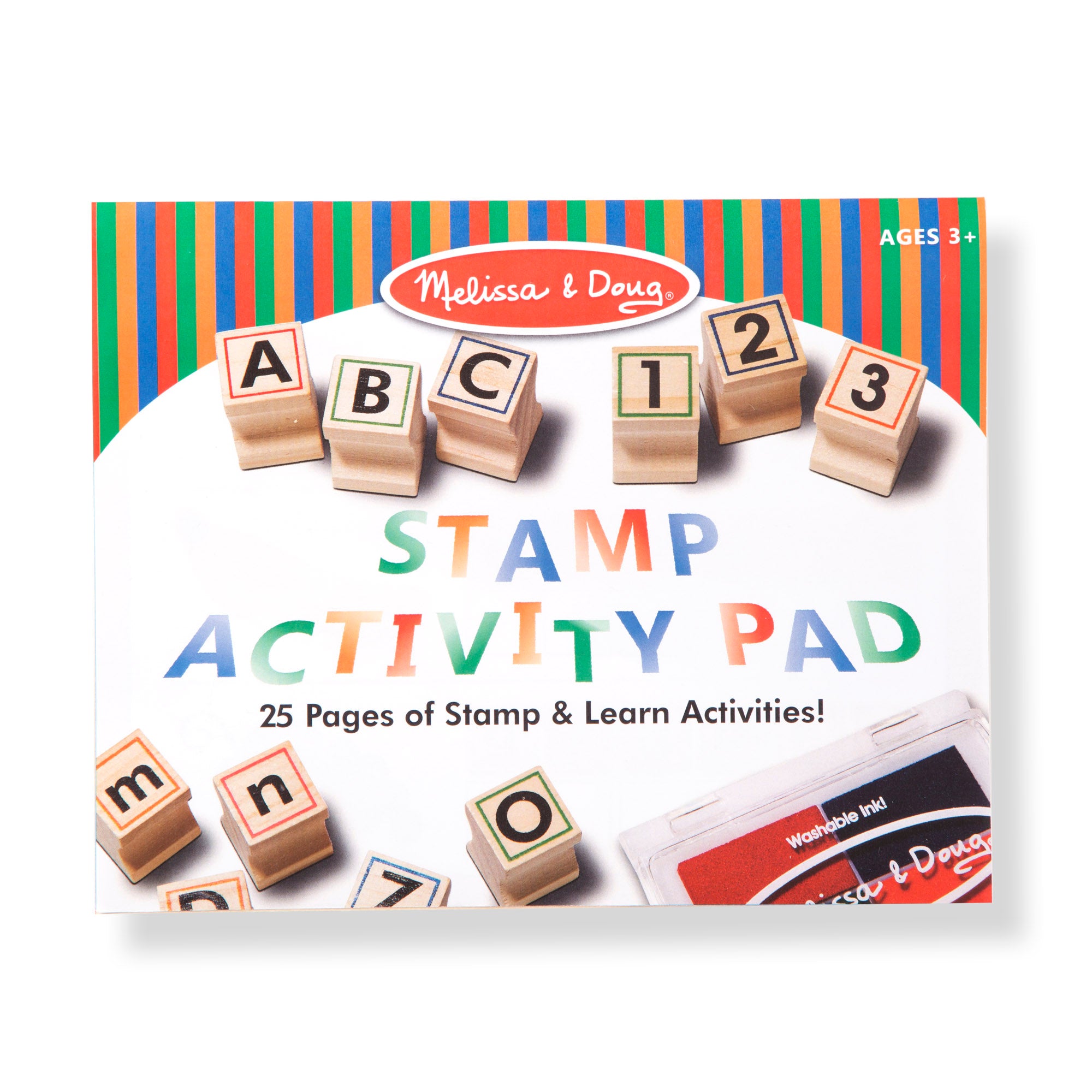 Deluxe Wooden Stamp Set - ABCs 123s - Image 4