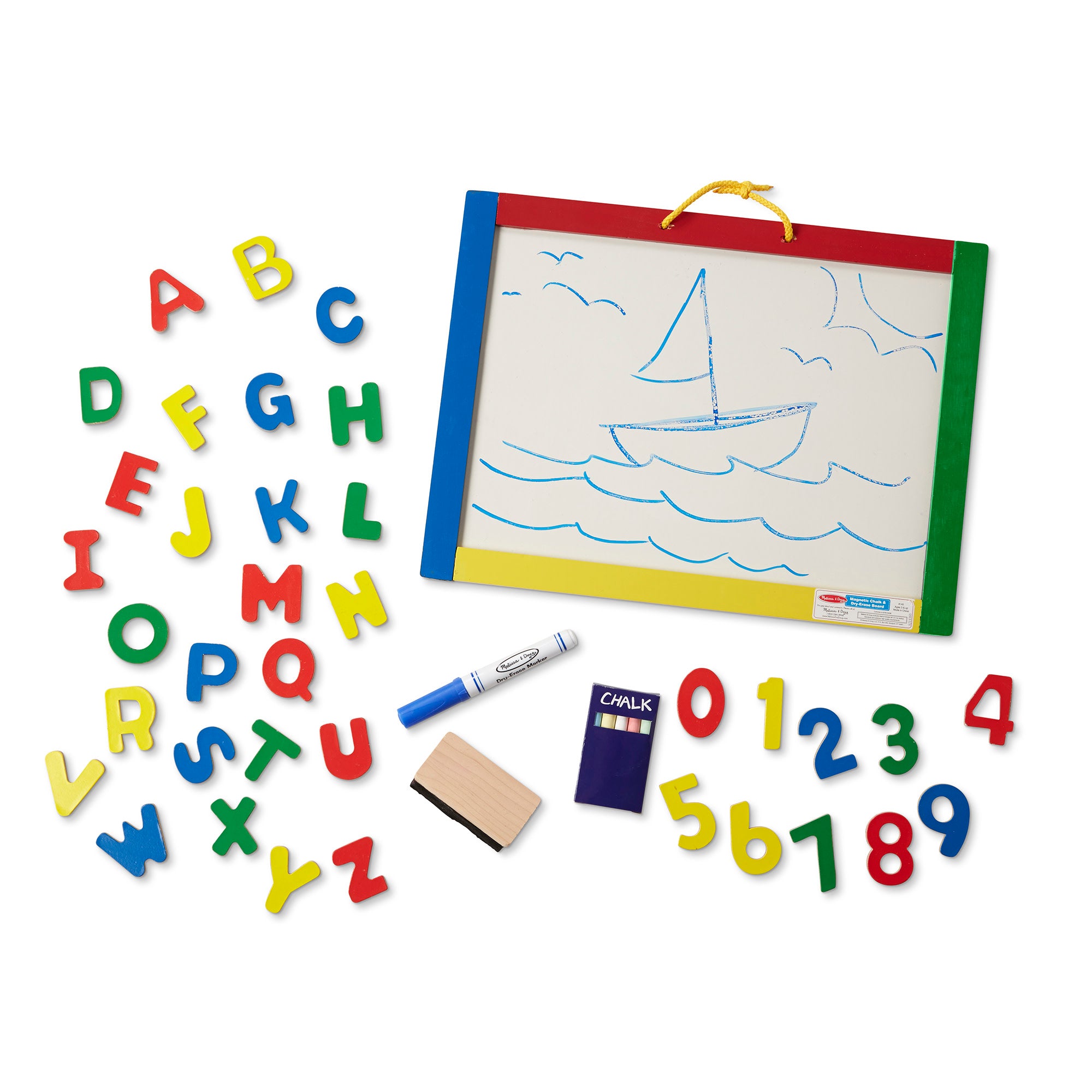 Magnetic Chalkboard & Dry-Erase Board (Uppercase) - Image 3