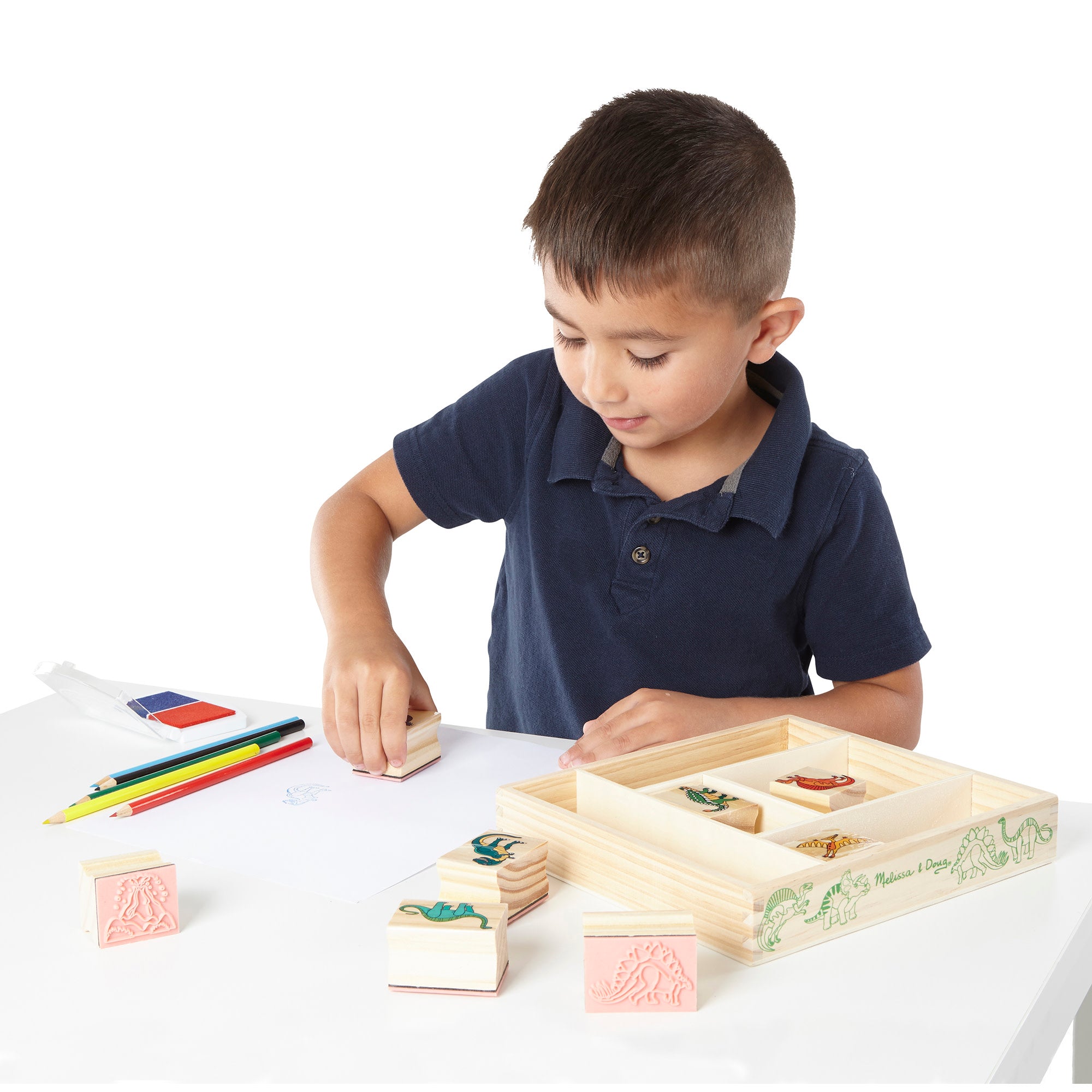 Wooden Stamp Set - Dinosaurs - Image 8