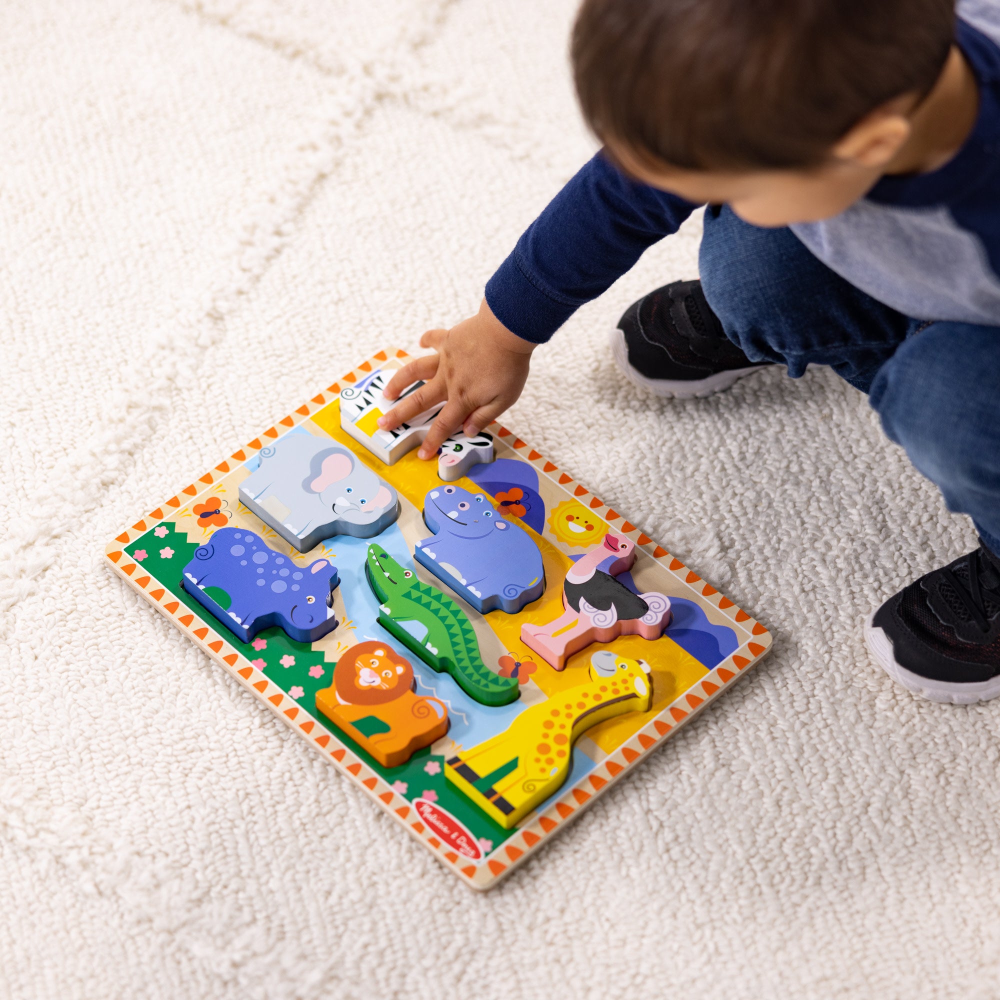 Safari Chunky Puzzle - 8 Pieces - Image 2
