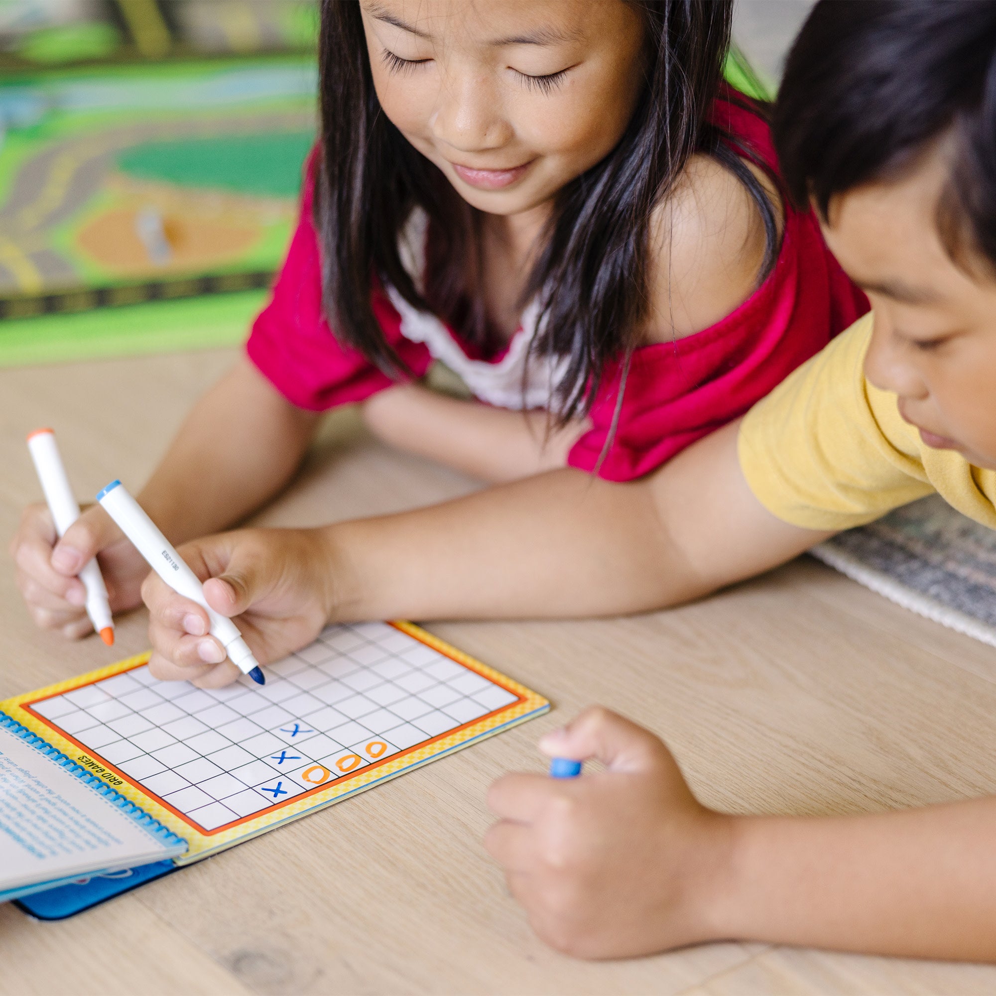 Game On! Wipe-Off Activity Pad - On the Go Travel Activity - Image 2