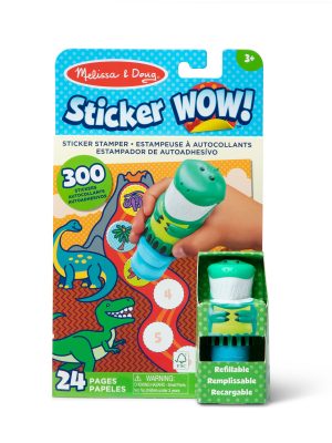 Sticker WOW!? Activity Pad & Sticker Stamper - Dinosaur