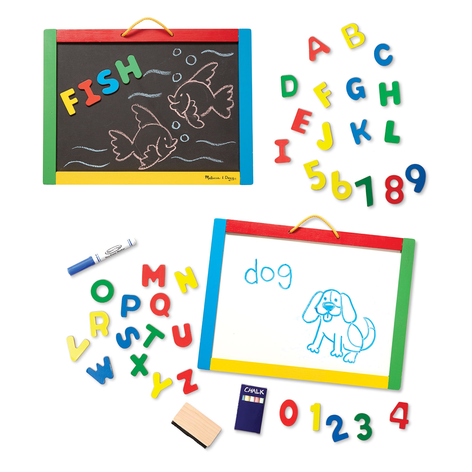 Magnetic Chalkboard & Dry-Erase Board (Uppercase) - Image 9