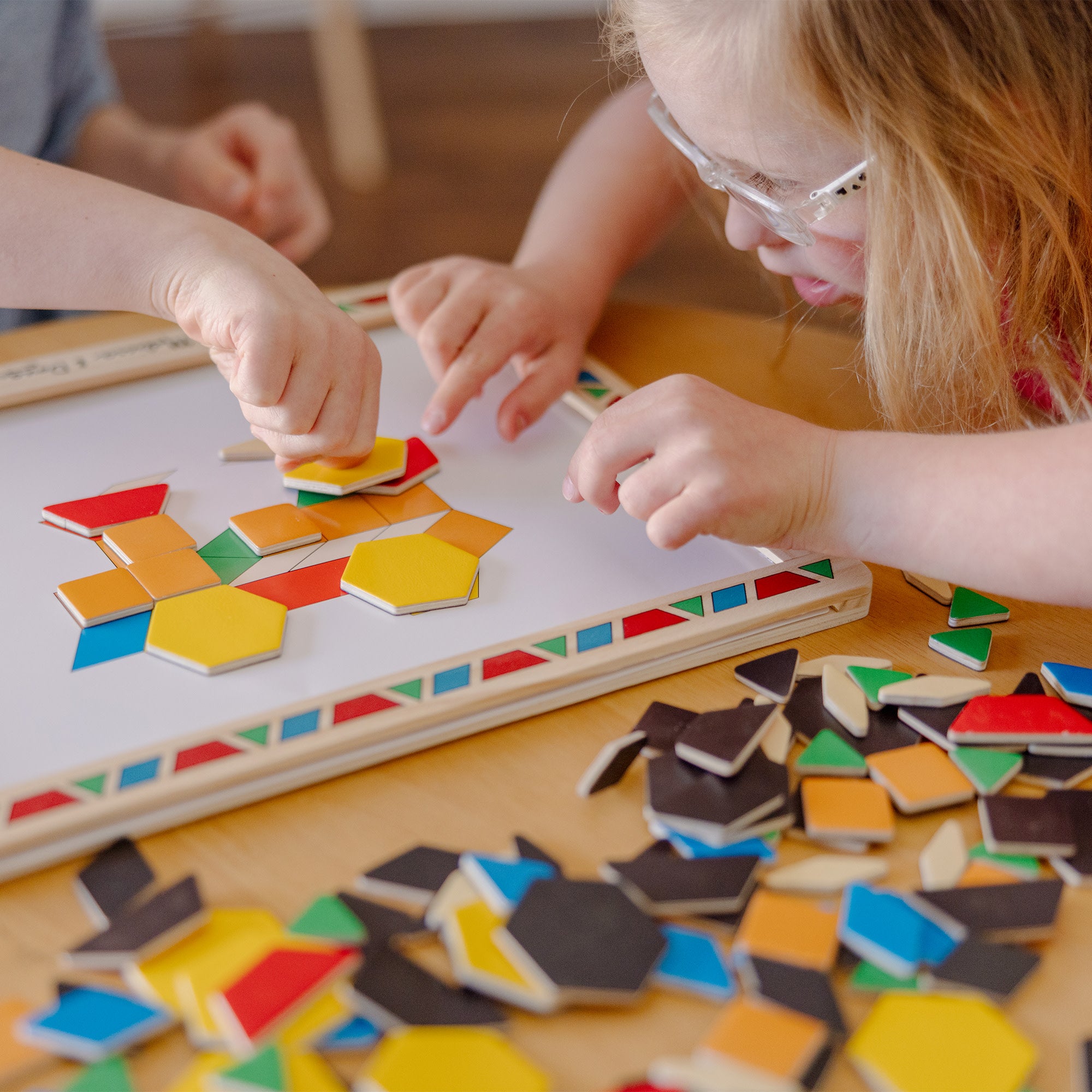 Wooden Magnetic Pattern Block Kit - Image 6