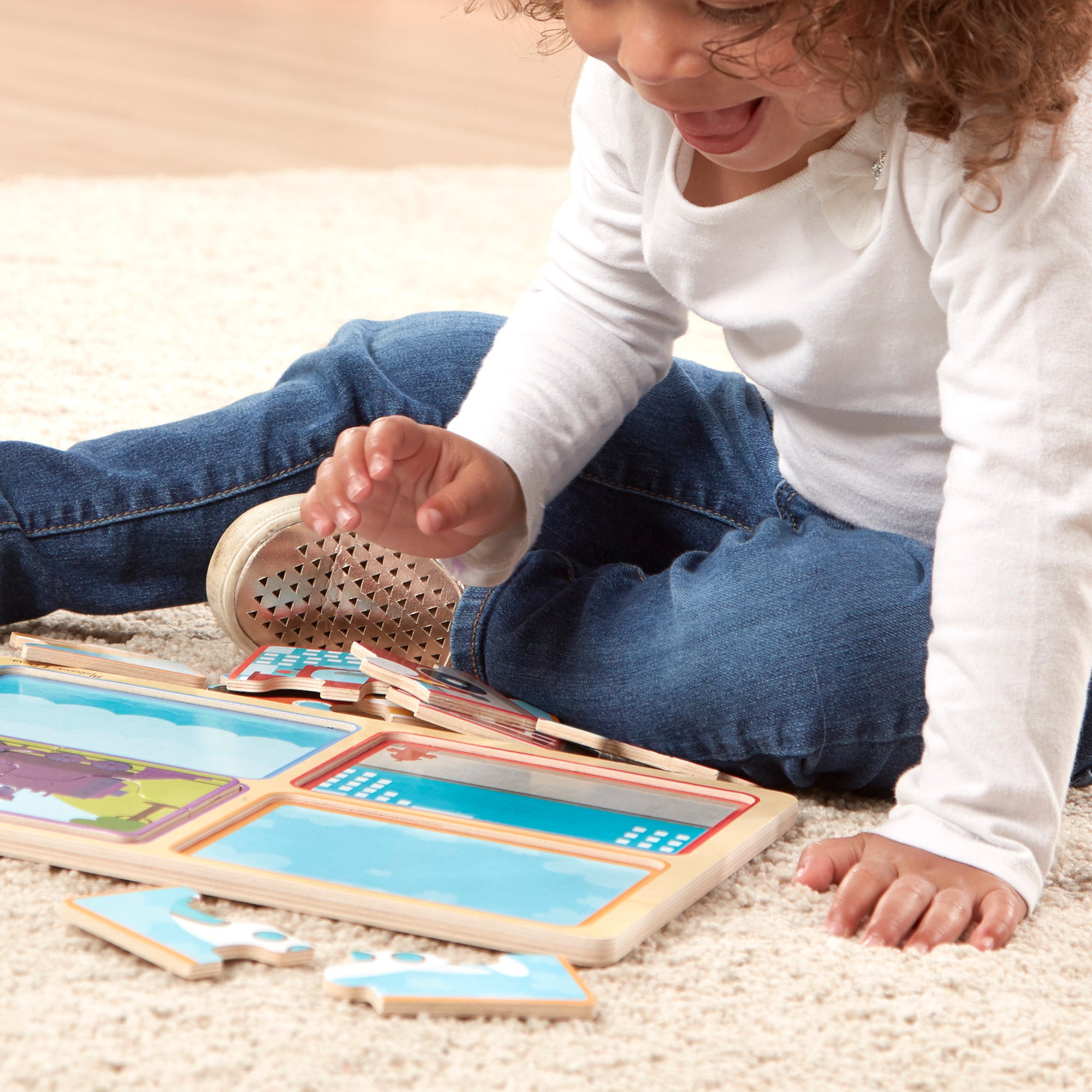 Natural Play Wooden Puzzle: Ready. Set. Go - Image 6