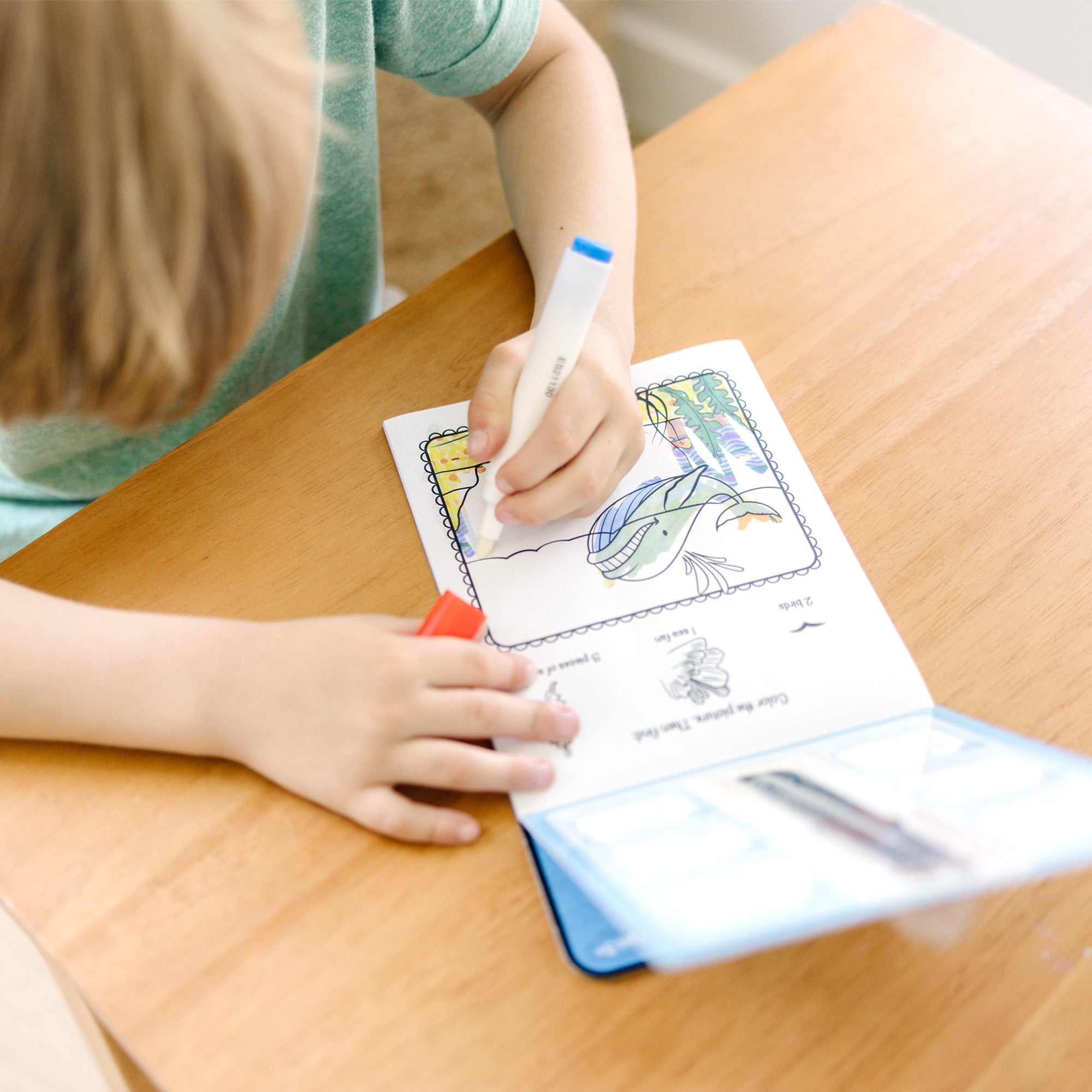 On the Go? ColorBlast Color Reveal Pad ?C Sea Life - Image 6
