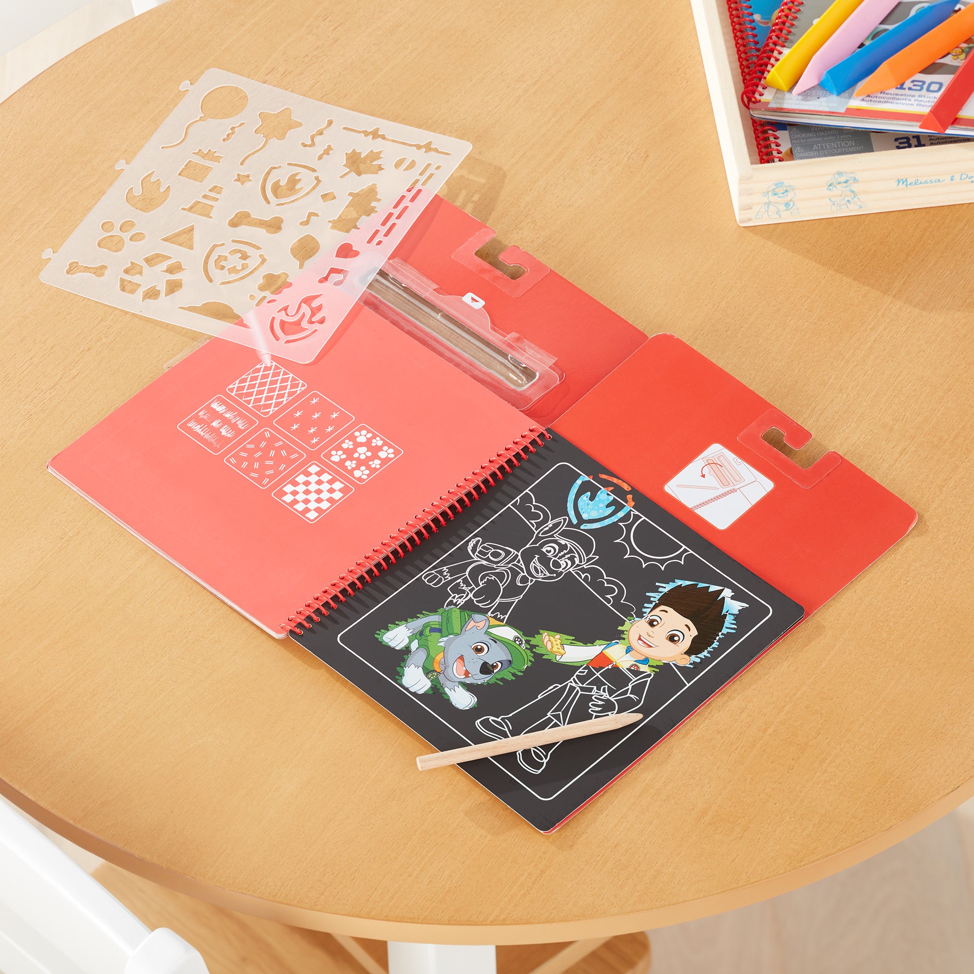 PAW Patrol Scratch Art Pad - Marshall - Image 5