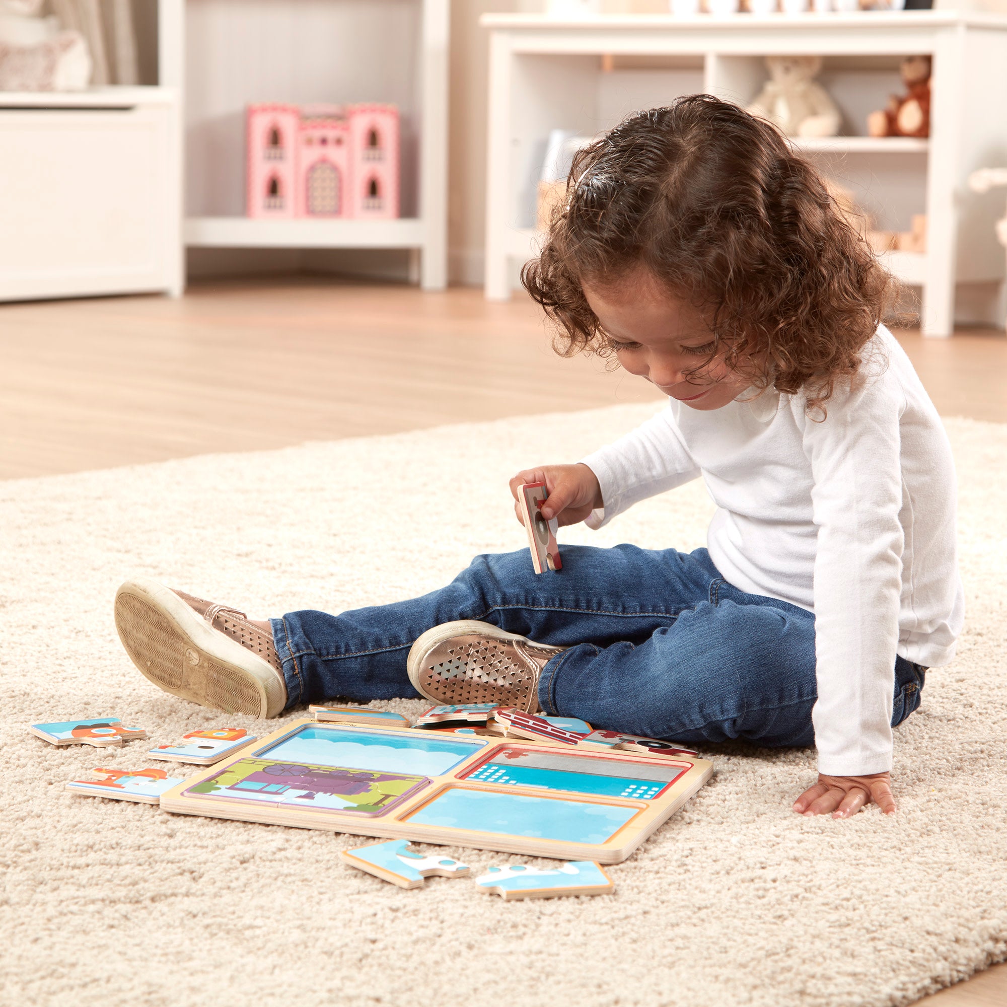 Natural Play Wooden Puzzle: Ready. Set. Go - Image 7