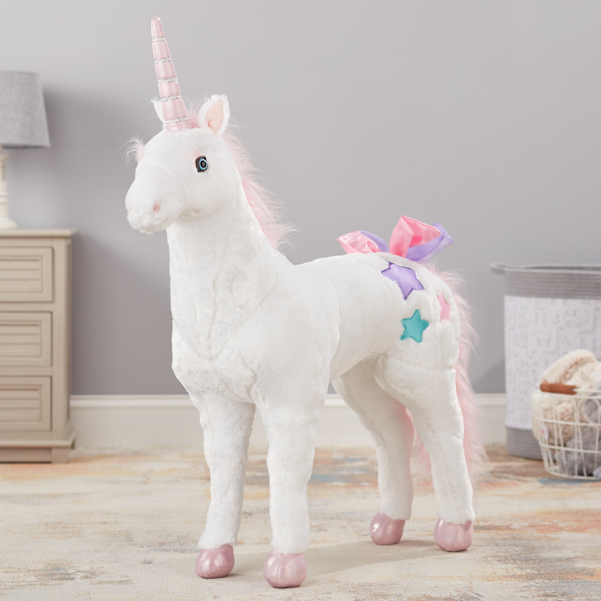Unicorn Lifelike Plush Stuffed Animal - Image 9