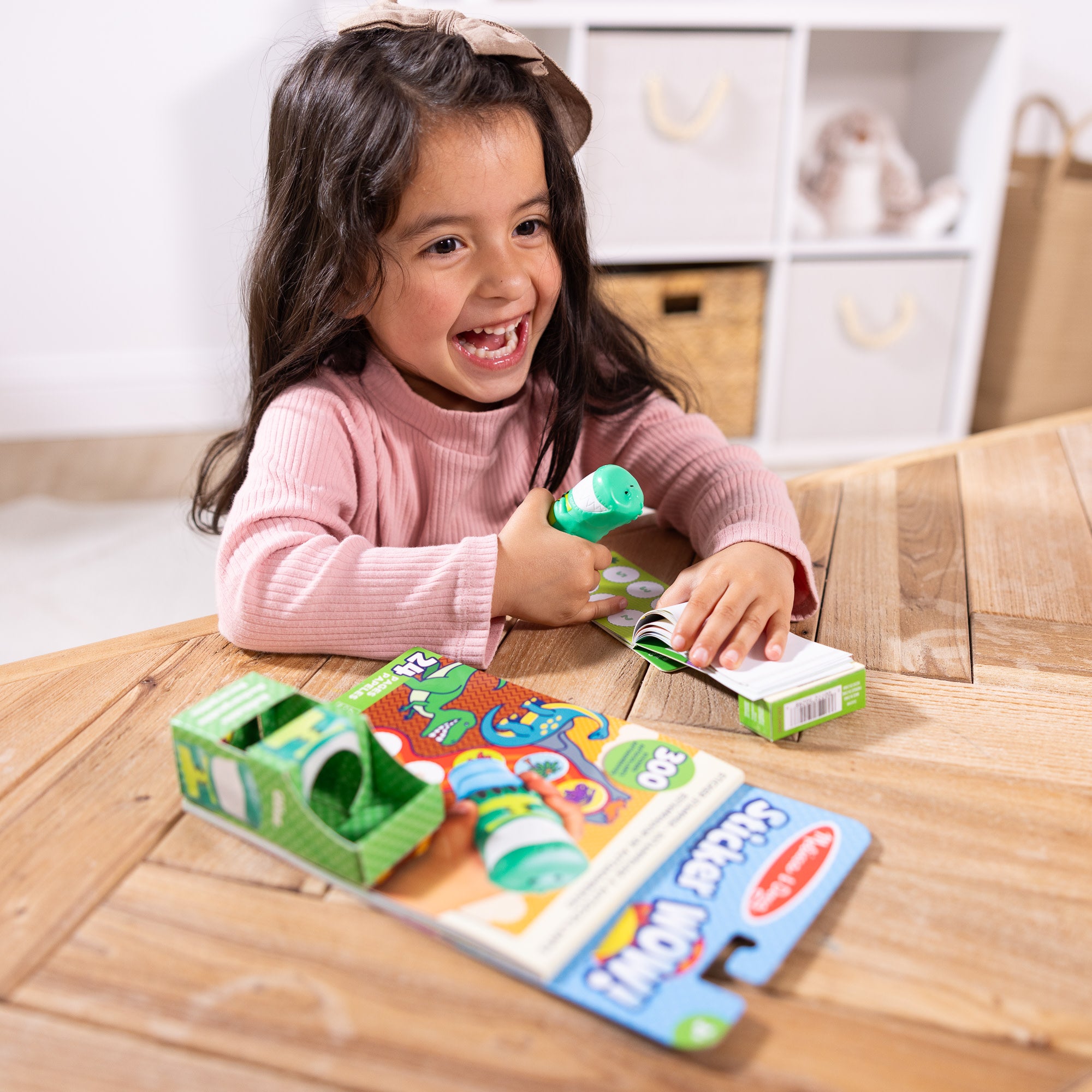 Sticker WOW!? Dinosaur Bundle: Activity Pad & Sticker Stamper + Mini Activity Pad and 200 Refill Stickers - Image 6