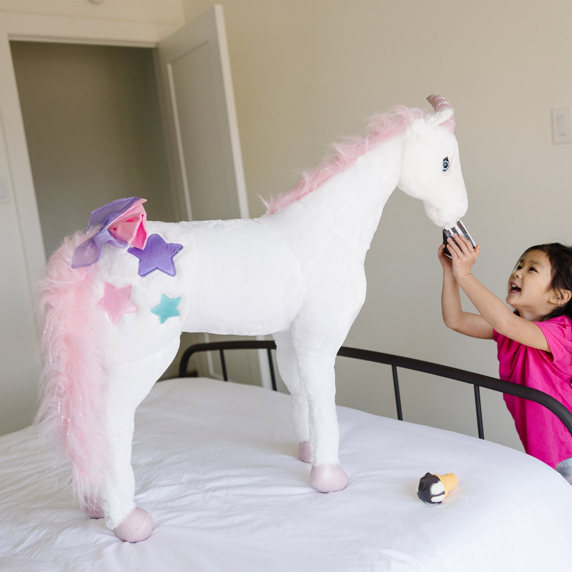 Unicorn Lifelike Plush Stuffed Animal - Image 6