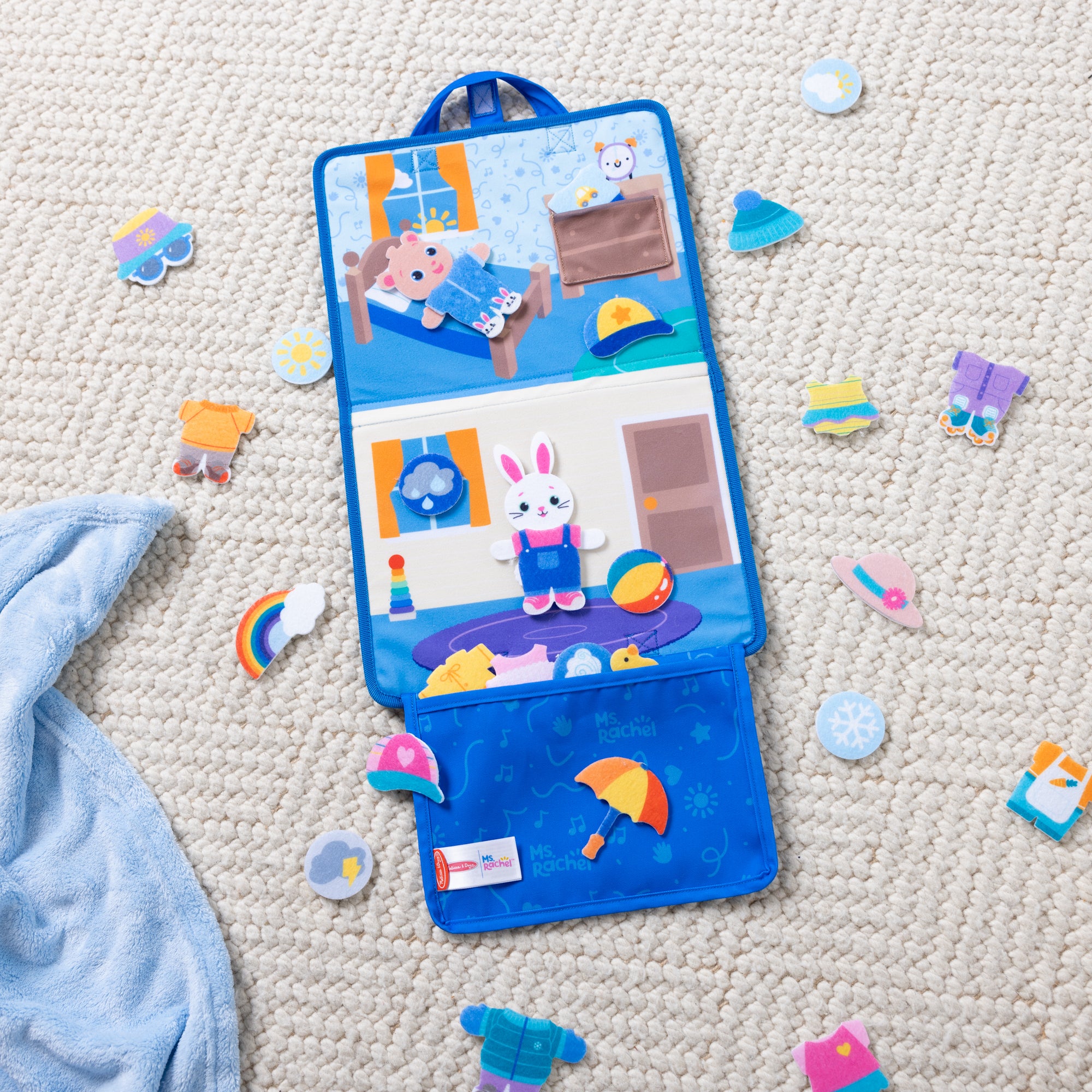 Ms. Rachel? What to Wear Felt Activity Board - Image 9