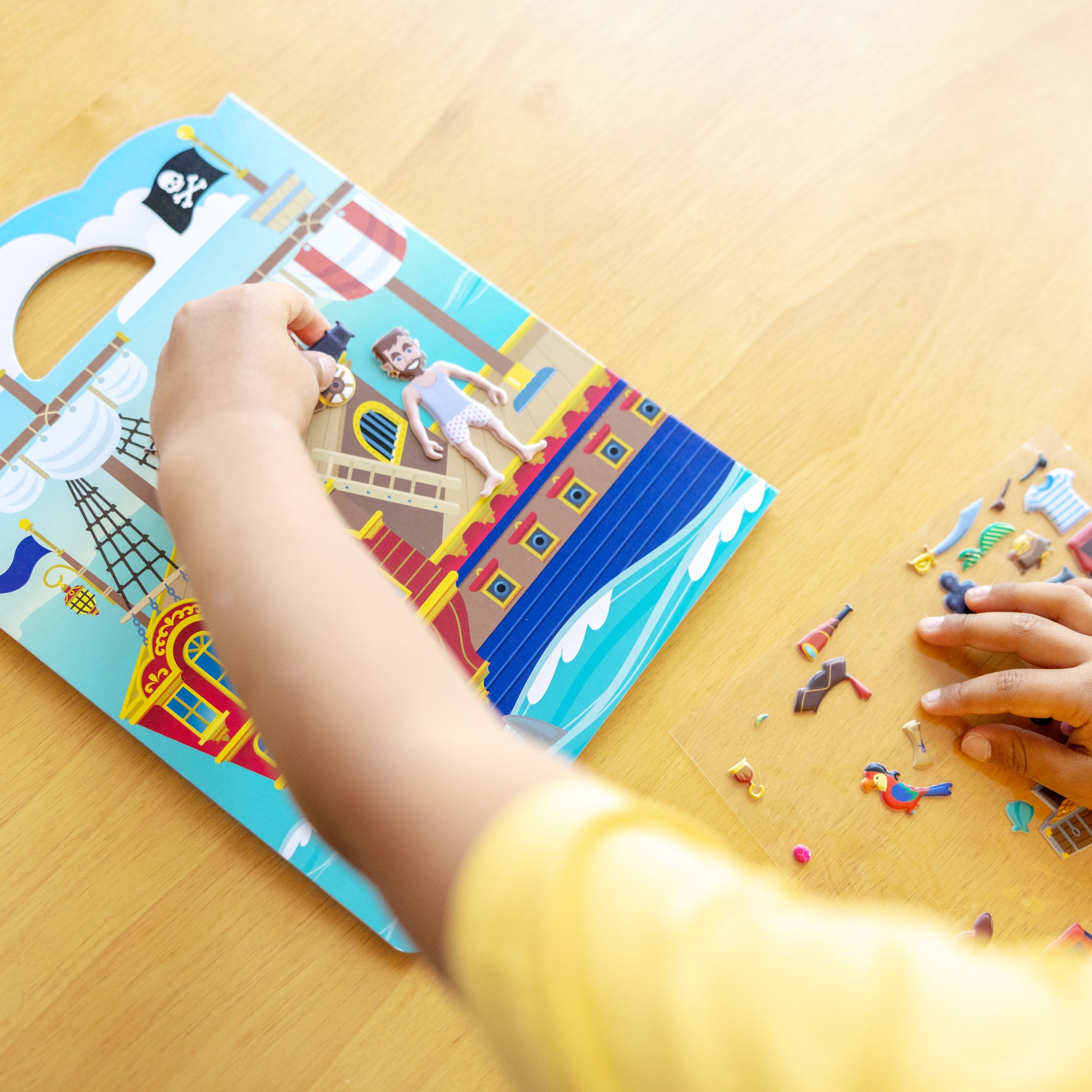Puffy Sticker Play Set - Pirate - Image 5