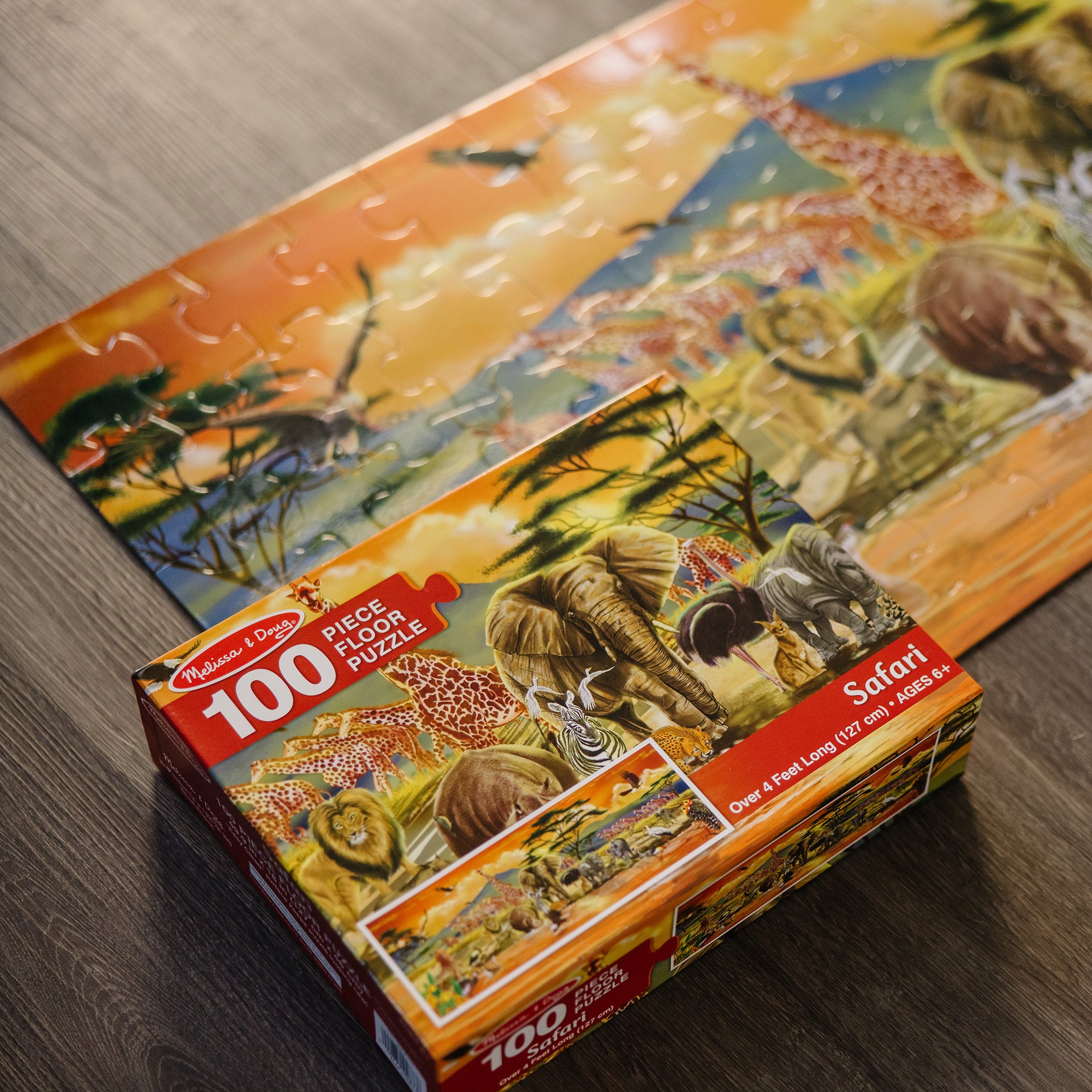 Safari Floor Puzzle - 100 Pieces - Image 6