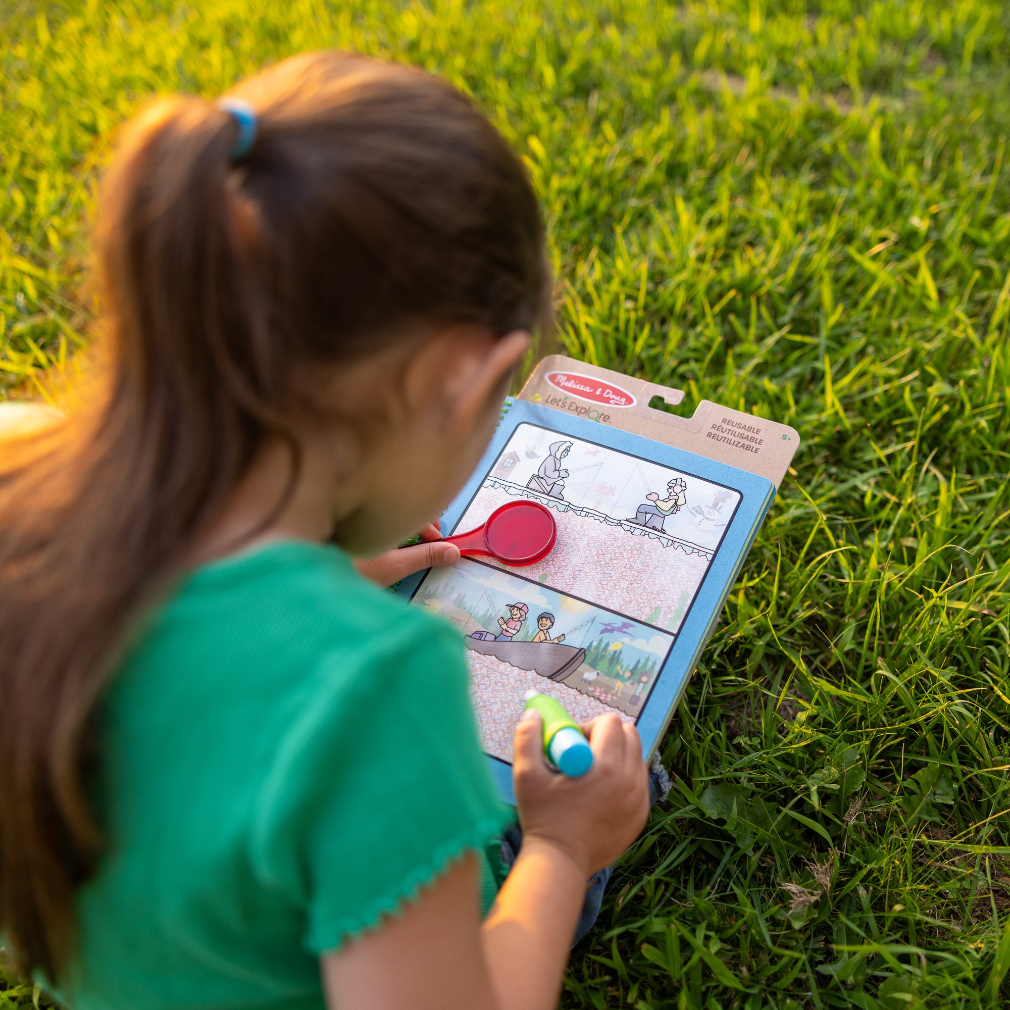 Let's Explore Water Wow! Outdoor Adventure Deluxe Water-Reveal Pad - Image 2