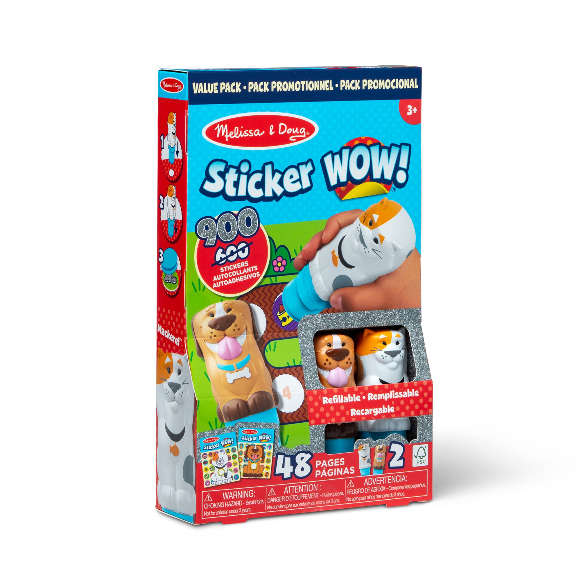 Sticker WOW!? Activity Pads & Sticker Stampers VALUE PACK - Pets - Image 3