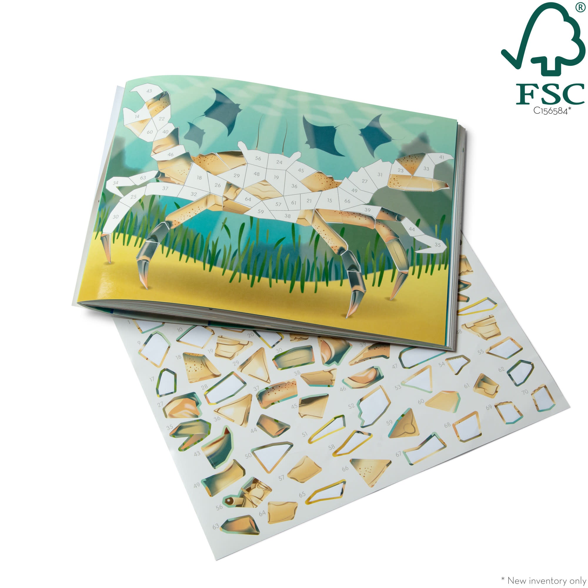 Mosaic Sticker Pad - Ocean - Image 3