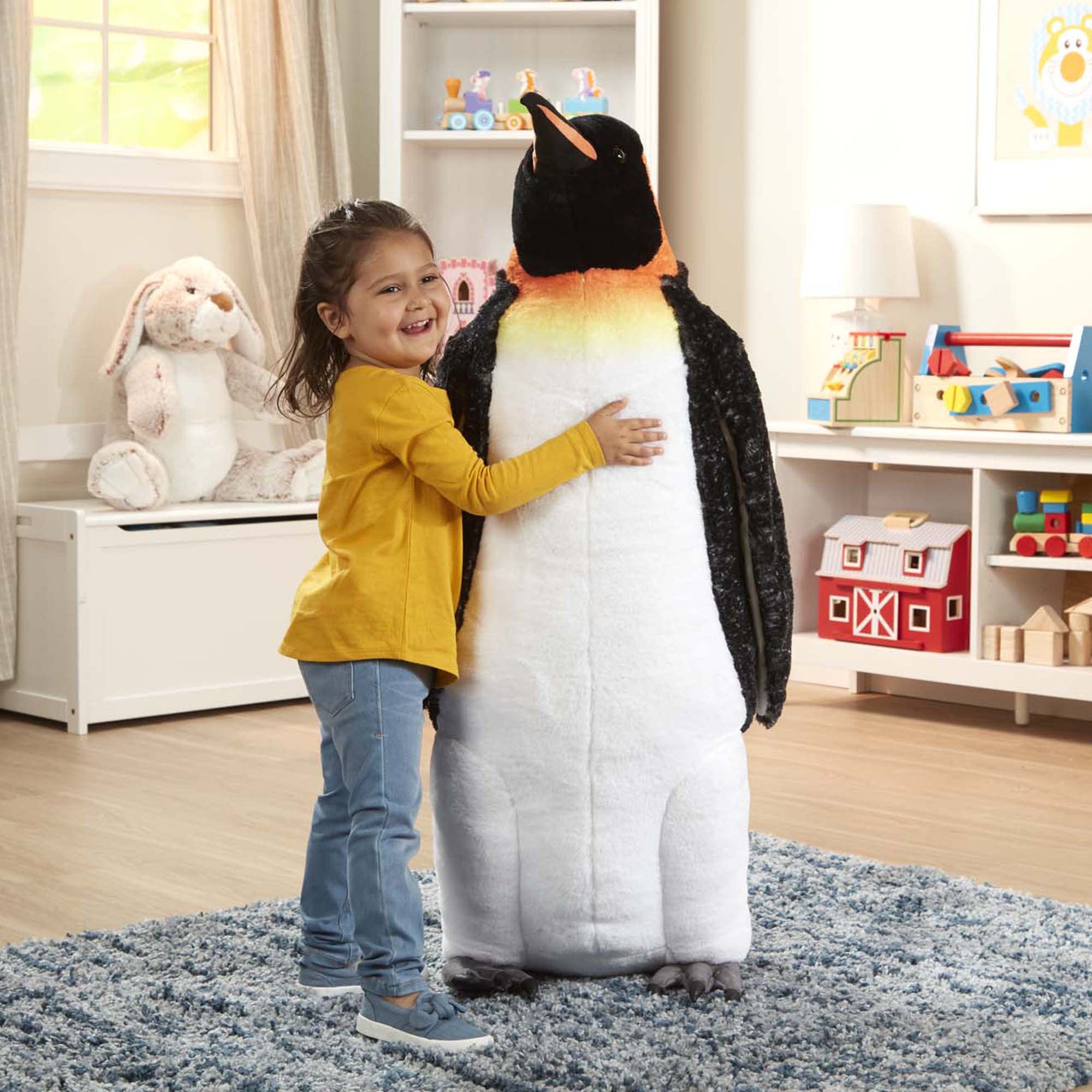 Lifelike Plush Emperor Penguin - Image 2