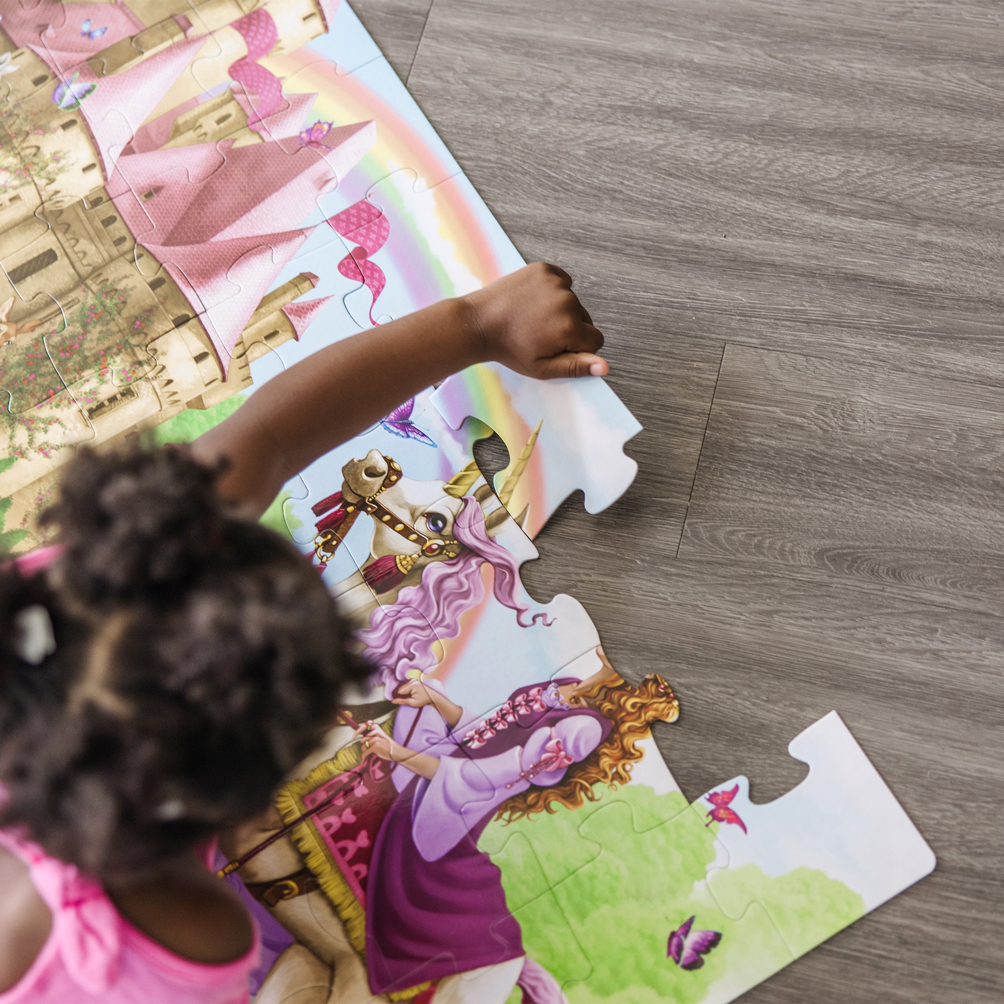 Fairy Tale Castle Floor Puzzle - 48 Pieces - Image 5