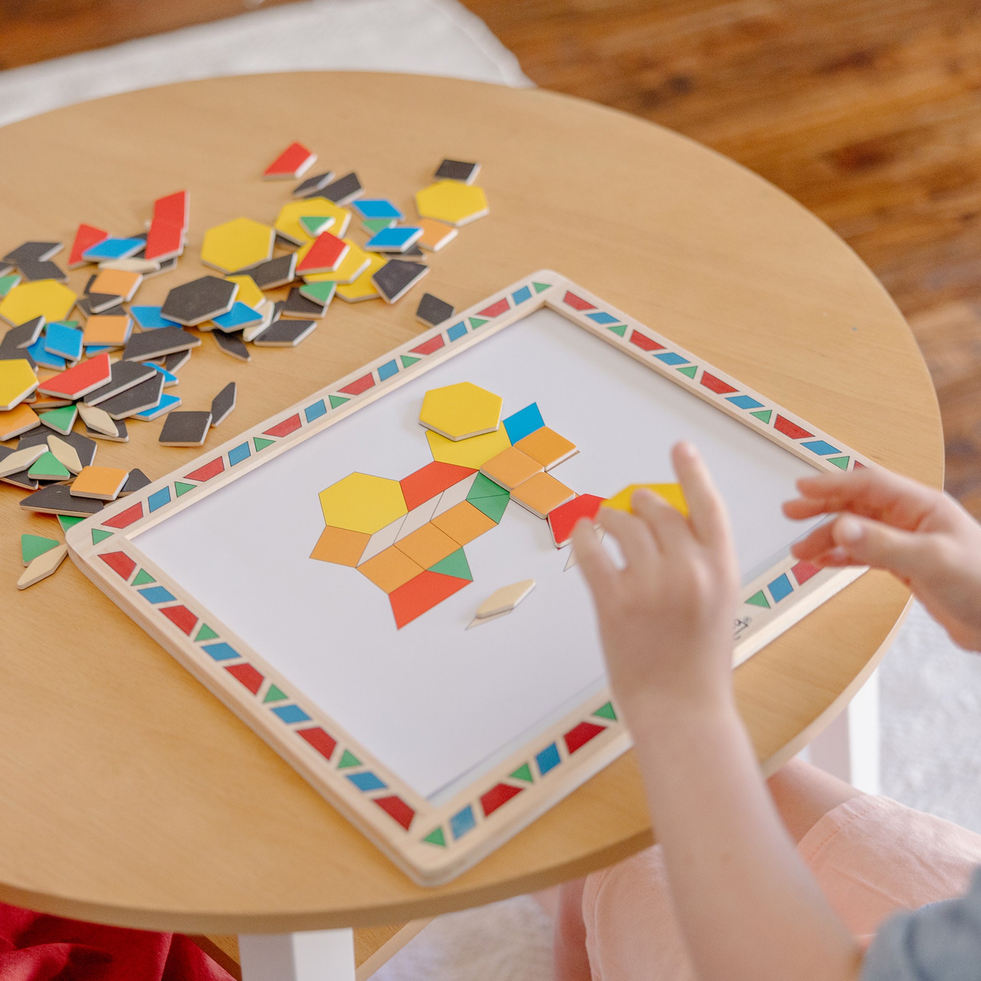 Wooden Magnetic Pattern Block Kit - Image 8
