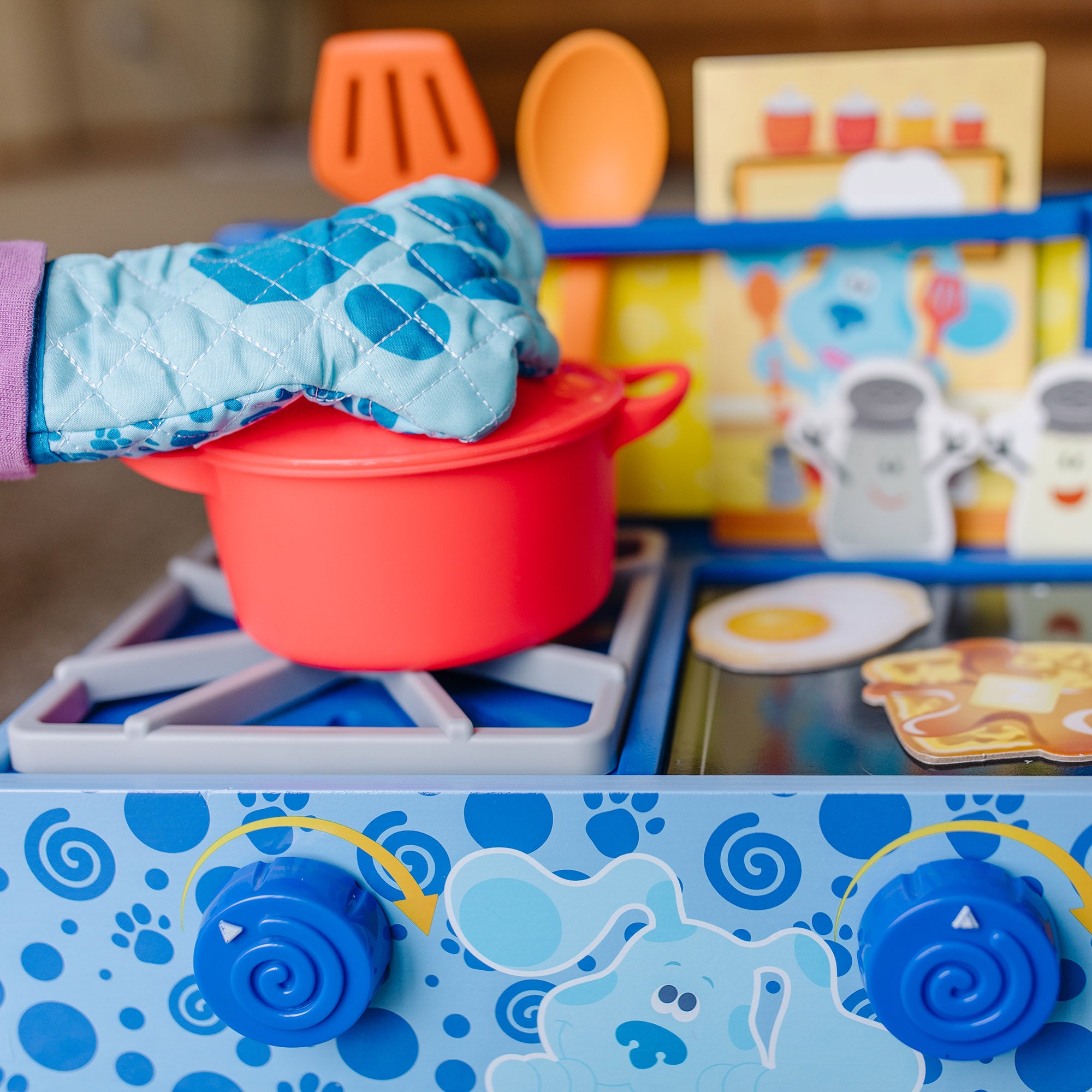 Blue's Clues & You! Wooden Cooking Play Set - Image 4
