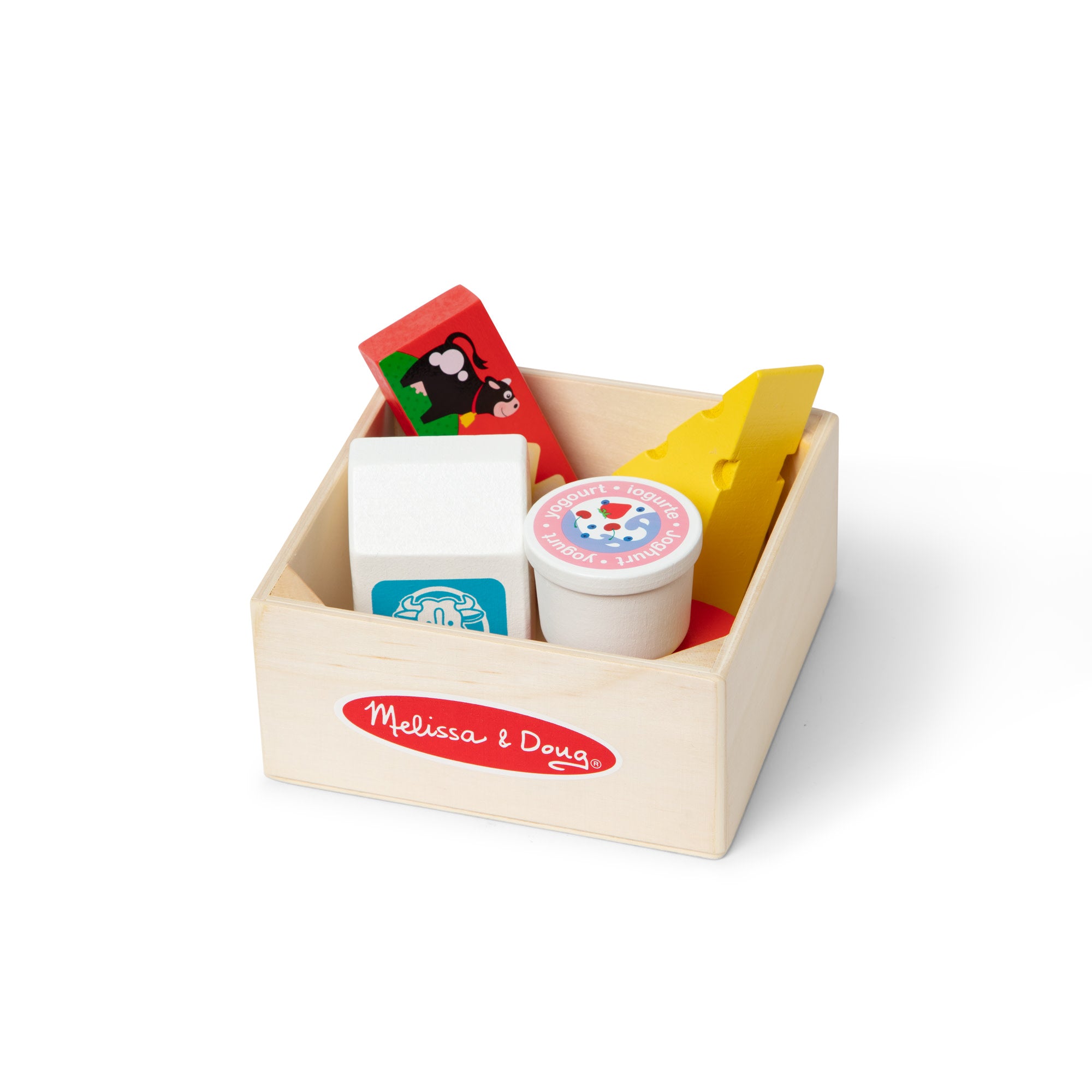 Wooden Food Groups Play Set ?C Dairy