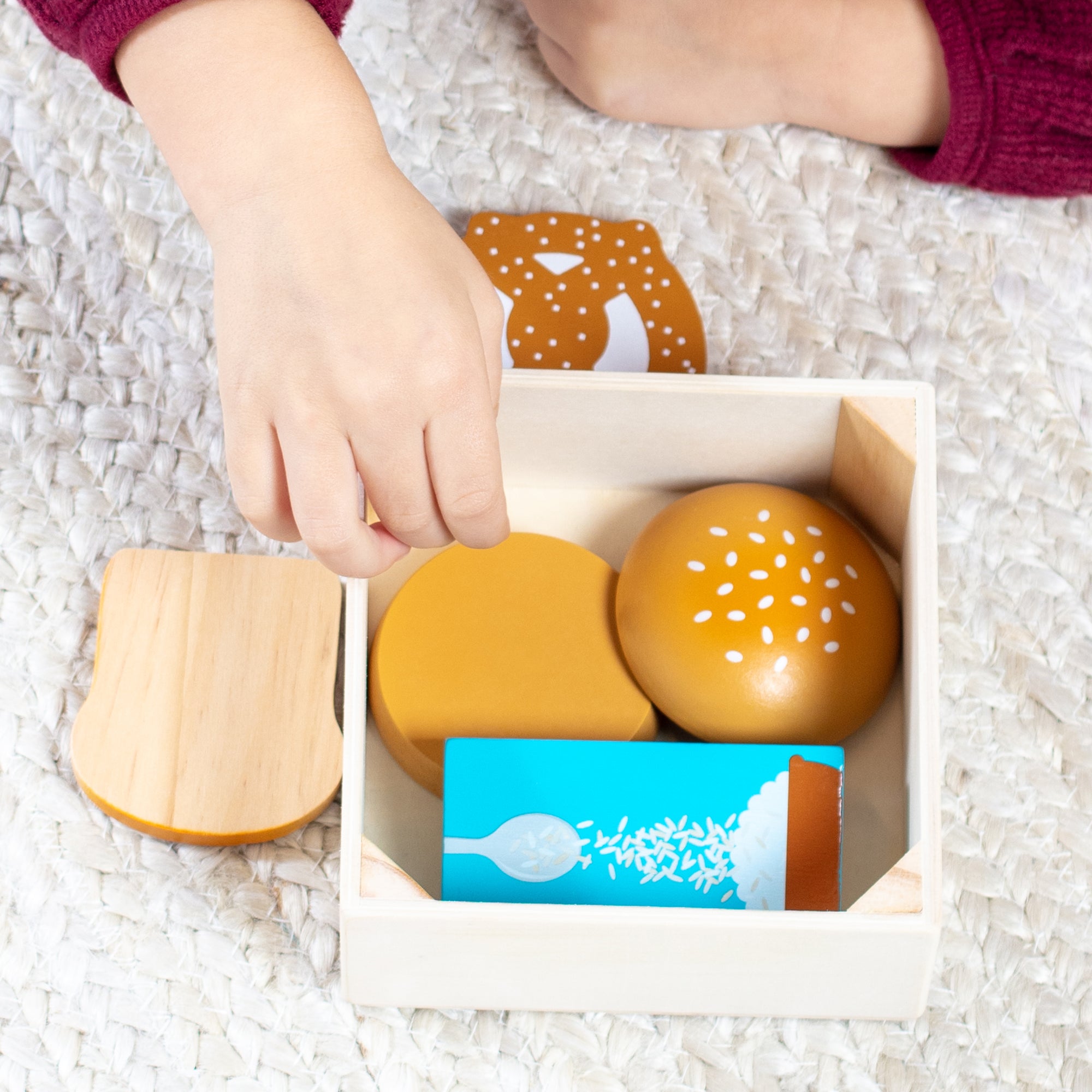 Wooden Food Groups Play Set ?C Grains - Image 6
