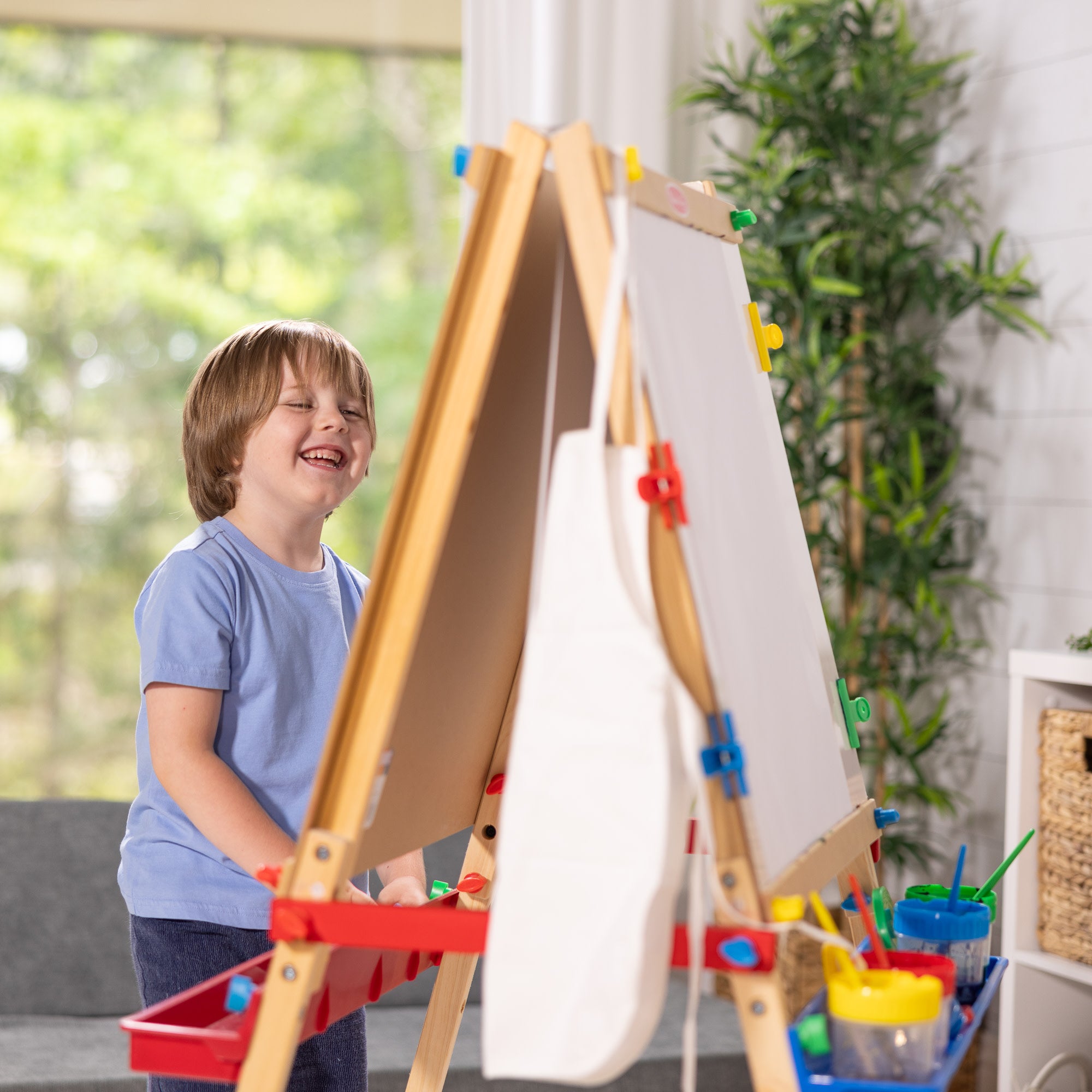 Deluxe Wooden Standing Art Easel - Image 6