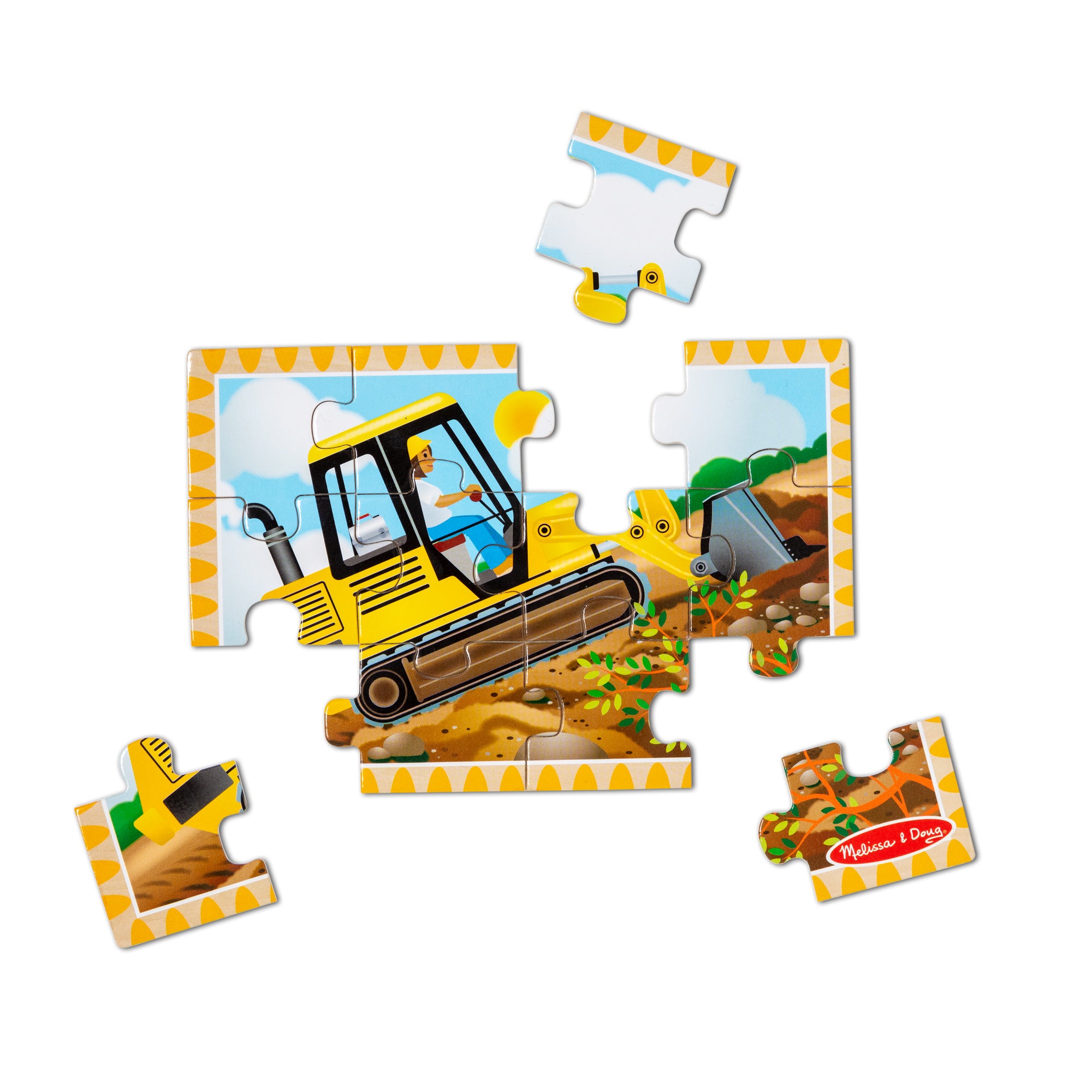Wooden Jigsaw Puzzles in a Box - Construction - Image 2