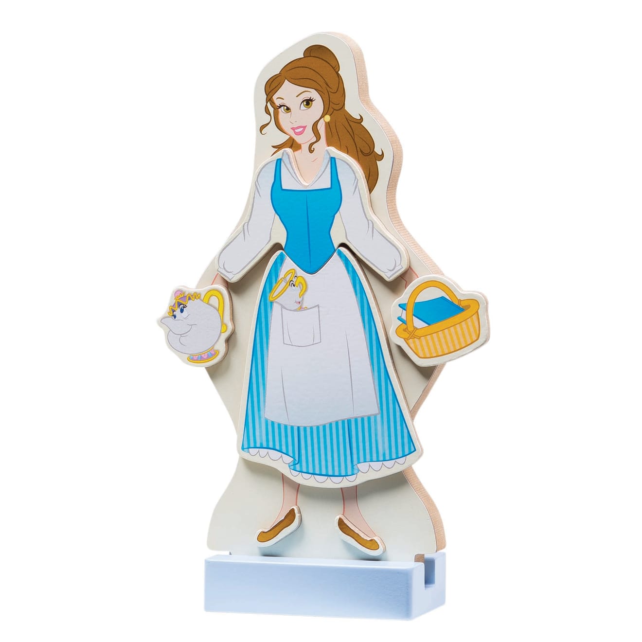 Belle Wooden Magnetic Dress-Up - Image 4