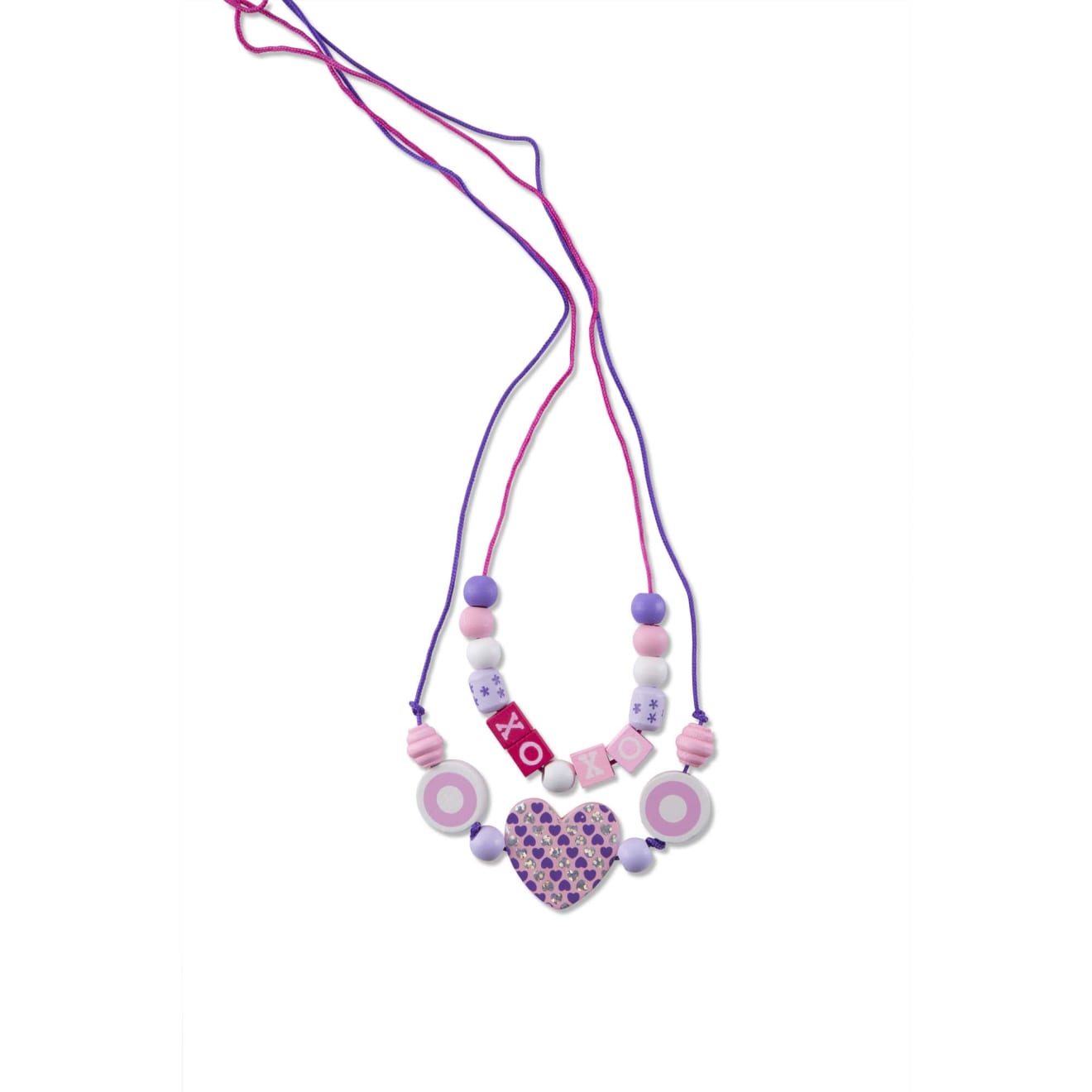 Created by Me! Sparkle & Shimmer Beads Wooden Bead Kit - Image 3