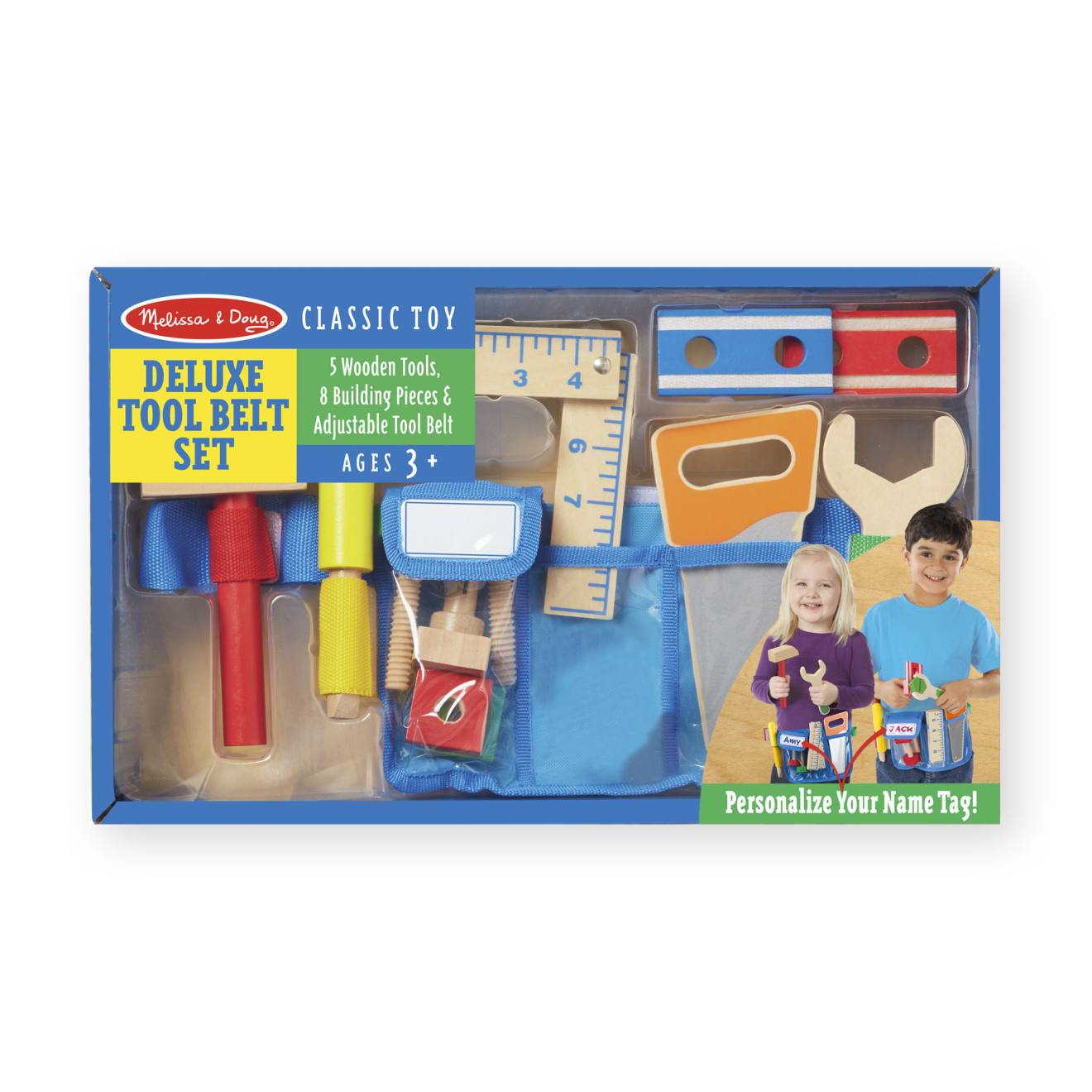 Deluxe Wooden Tool Belt Set - Image 3
