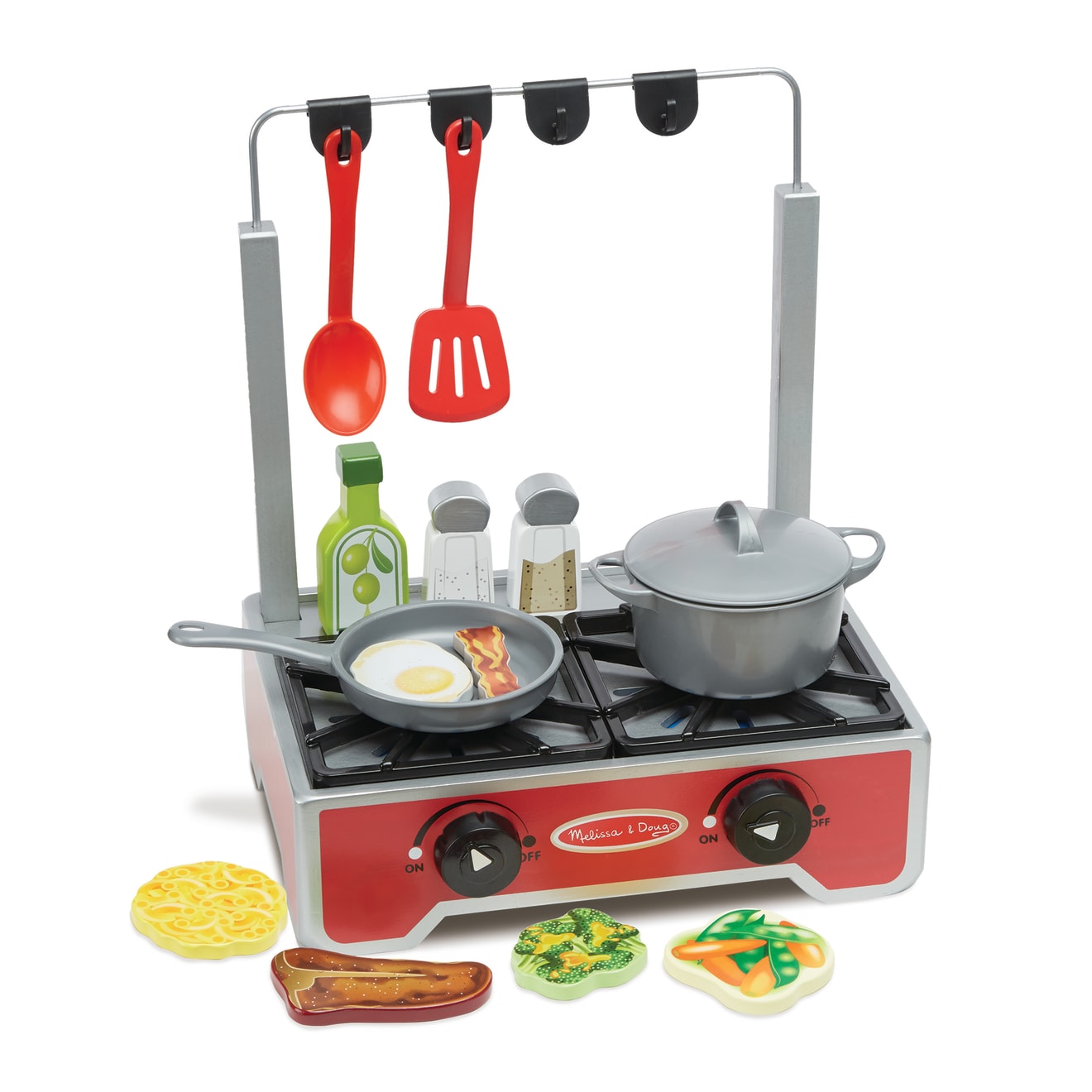 Deluxe Wooden Cooktop Set - Image 4