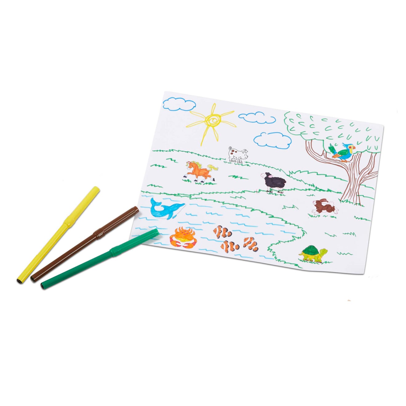Deluxe Wooden Stamp Set - Animals - Image 4