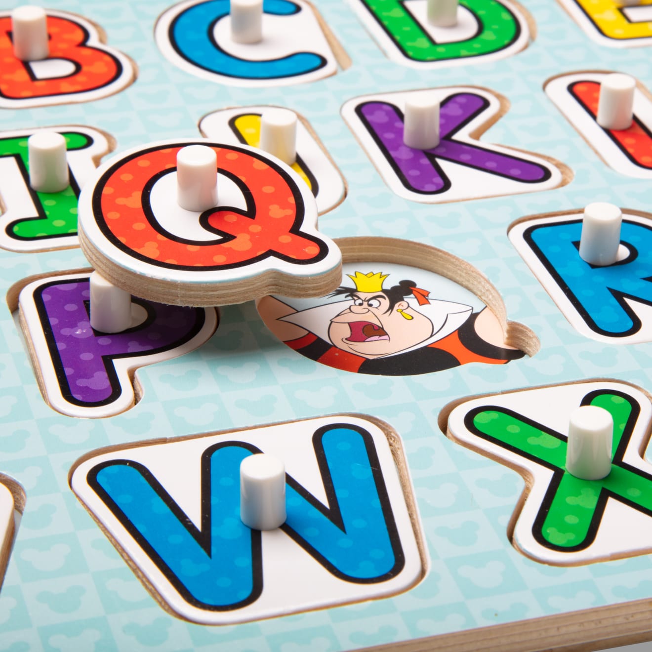 Disney Classics Wooden Alphabet Peg Puzzle - Image 6