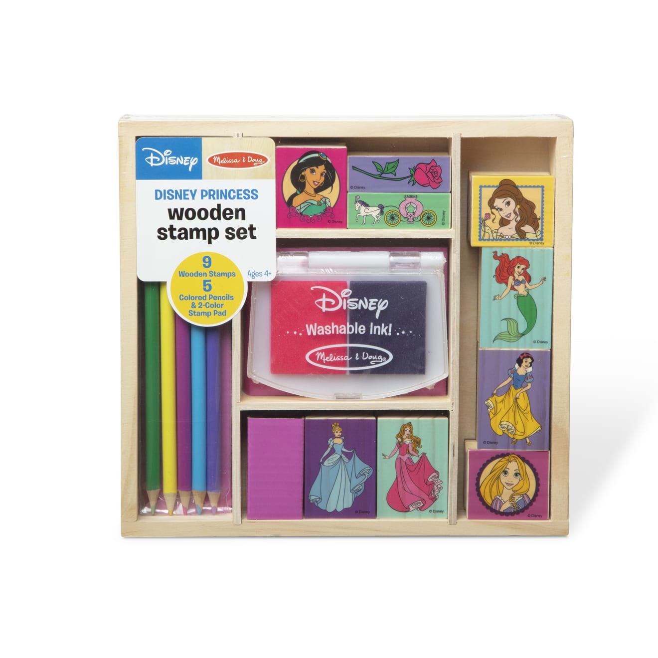 Disney Princess Wooden Stamp Set - Image 3