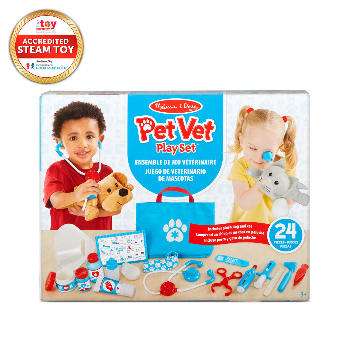 Examine & Treat Pet Vet Play Set - Image 3