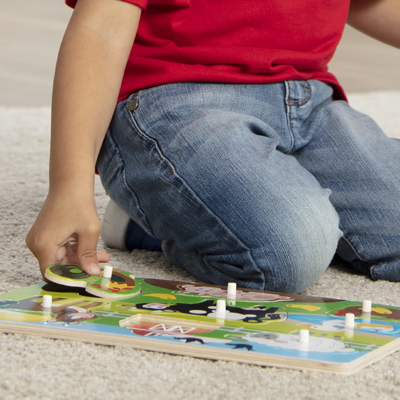 Farm Peg Puzzle - 8 pieces - Image 7