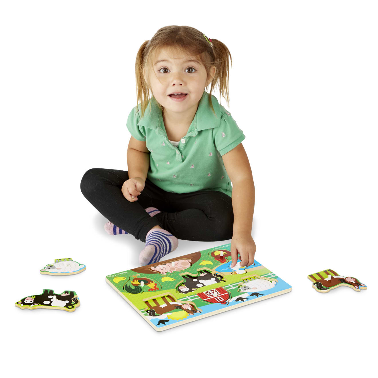 Farm Peg Puzzle - 8 pieces - Image 8