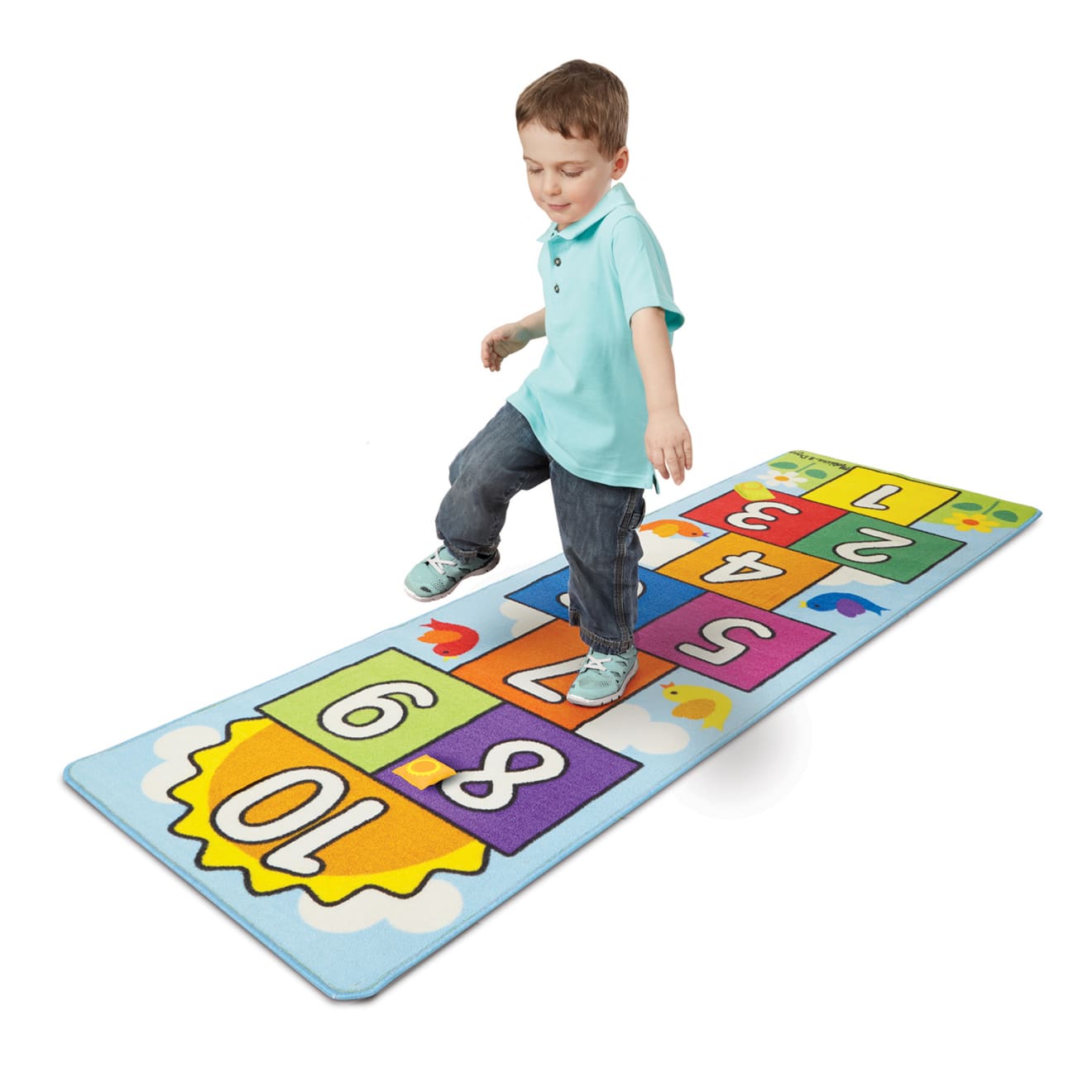 Hop & Count Hopscotch Rug - Image 8