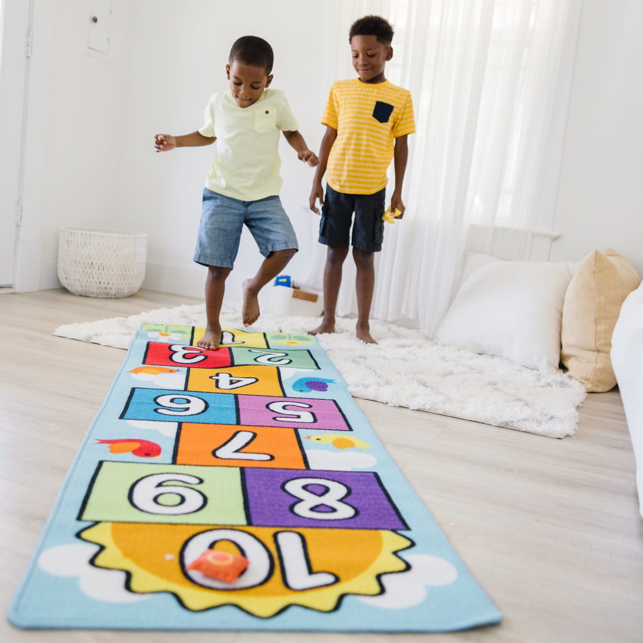 Hop & Count Hopscotch Rug - Image 7